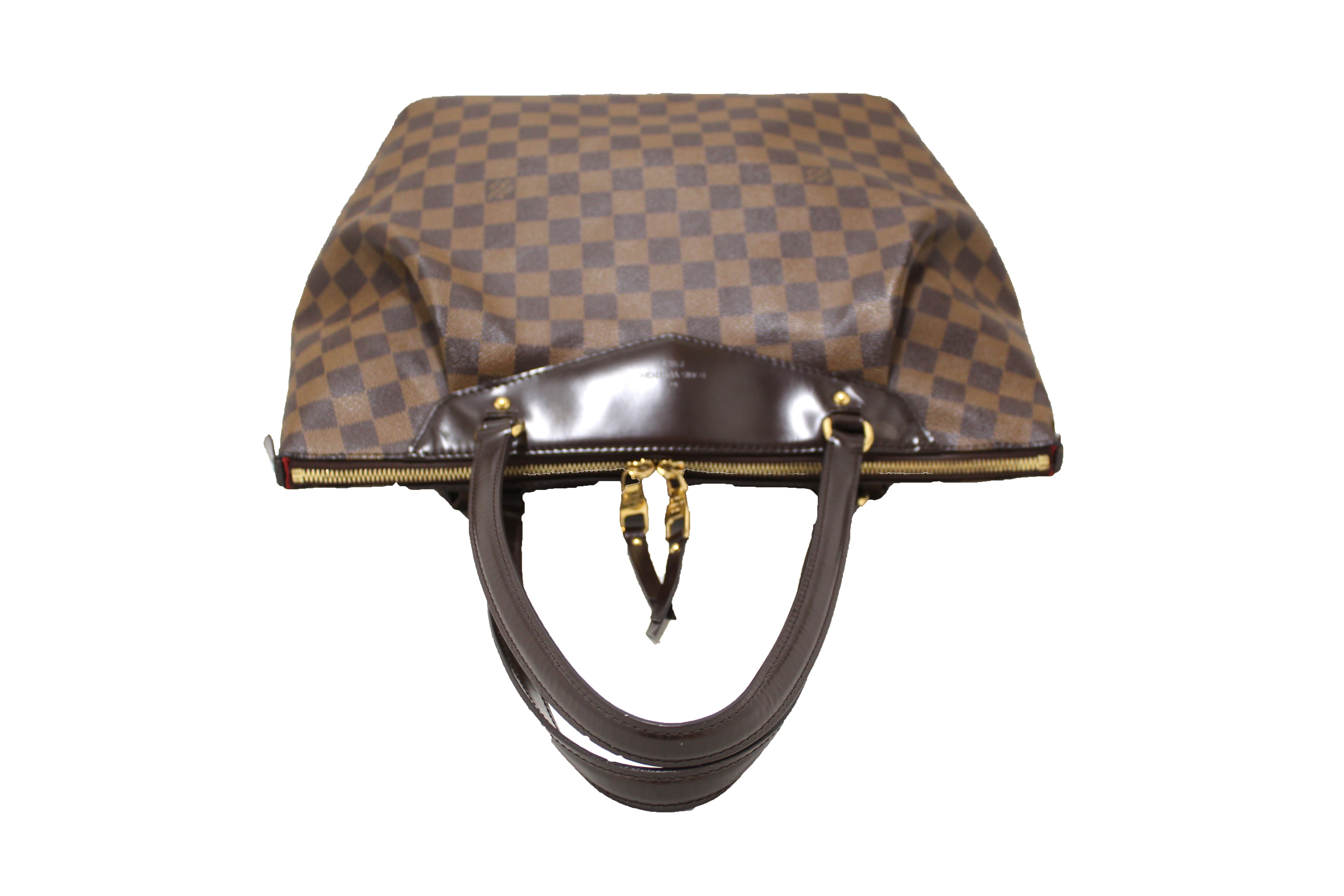 Authentic Louis Vuitton Damier Ebene Westminster GM Tote Shoulder Bag for Women - Luxury Designer Handbag for Work, Travel & Everyday Use