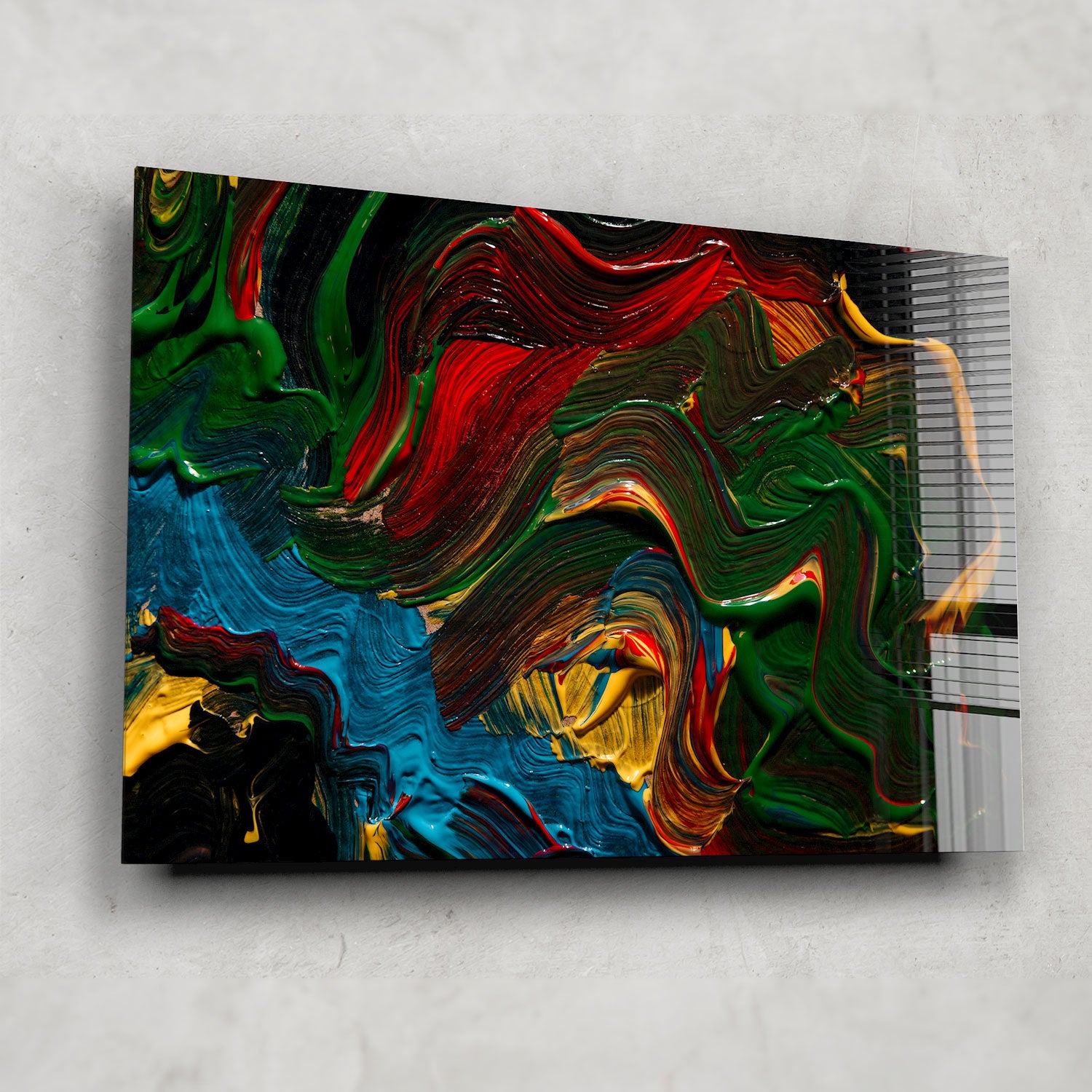 Vibrant Abstract Painting - Modern Wall Art for Living Room, Bedroom & Office Decor