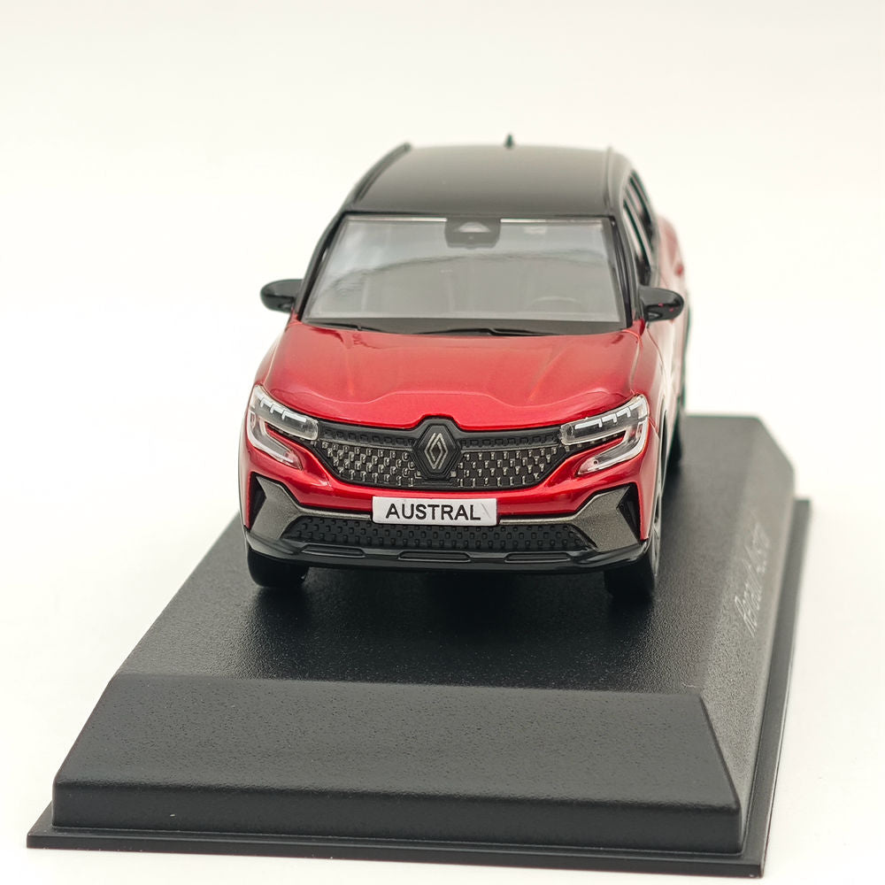 1/43 Scale Norev Renault Austral Esprit Alpine Diecast Model Car - Flame Red & Black Metallic (2022 Edition) | Collectible Vehicle for Display, Gifts, and Car Enthusiasts