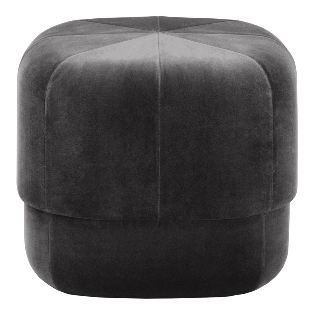 Velour Circus Pouf - Stylish and Comfortable Floor Seating for Kids' Rooms, Playrooms, and Living Rooms
