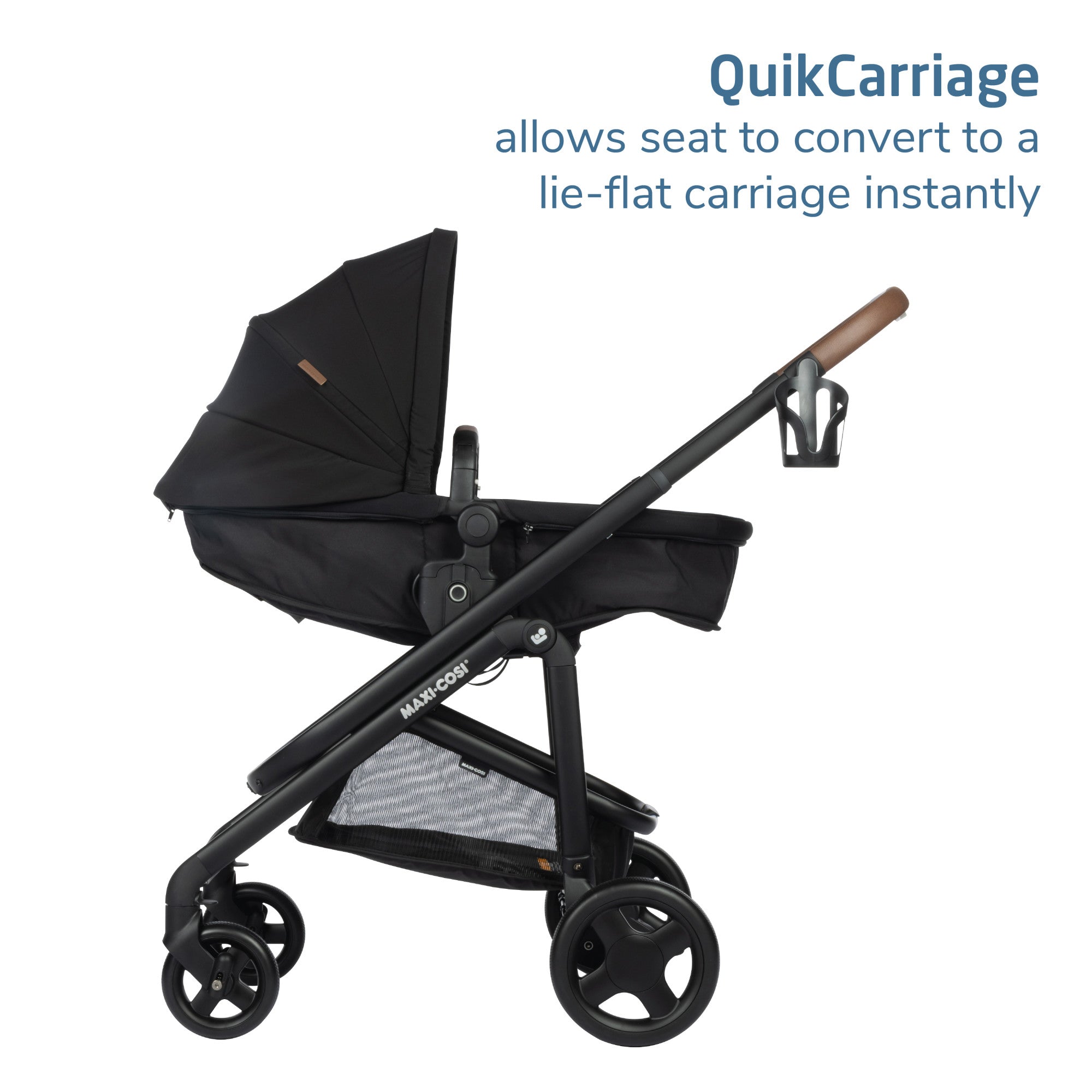 Maxi Cosi Tayla Max 5-in-1 Travel System - Convertible Stroller & Infant Car Seat Combo for Newborns to Toddlers | Perfect for Air Travel, Shopping & Daily Outings