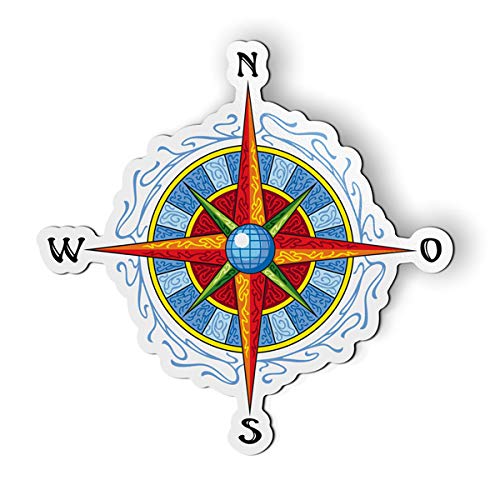 Compass Rose Travel Directions Explore - 5.5