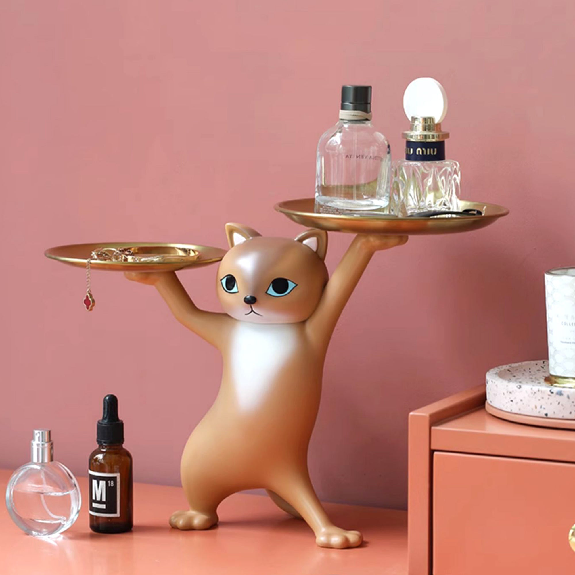 Enchanting Cat Storage Ornament - 17
