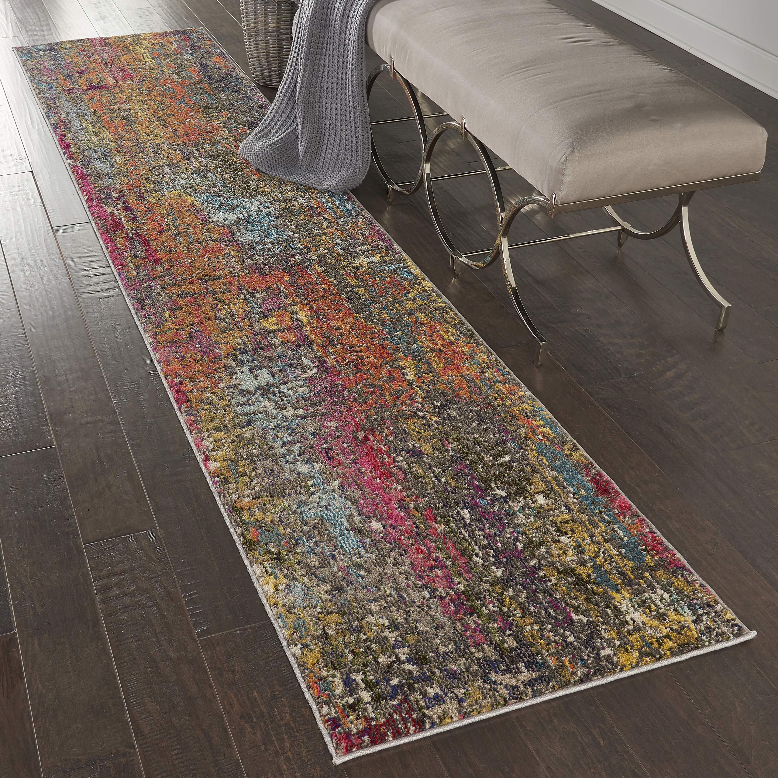 Nourison Celestial Multicolor Sunset 2'2