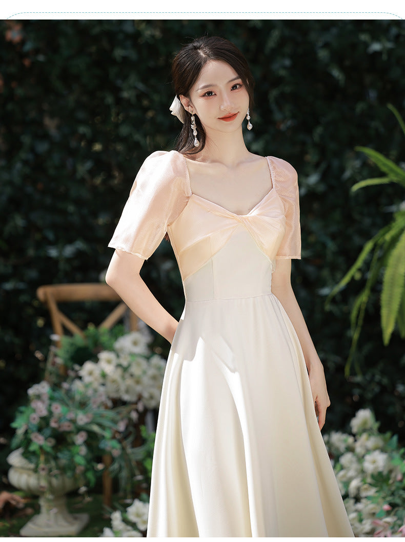 Elegant A-Line Long Bridesmaid Dress for Formal Evening Gown & Party Wear - Perfect for Weddings, Prom, Black Tie Events & Special Occasions