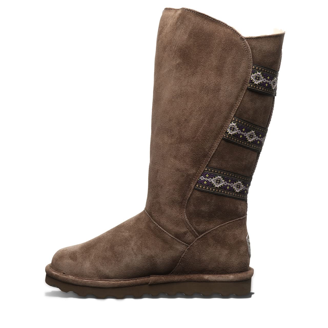 BEARPAW Women's Violet Suede Winter Boots - Comfortable & Warm Classic Ankle Boots for Women - Perfect for Snow, Hiking & Casual Outfits