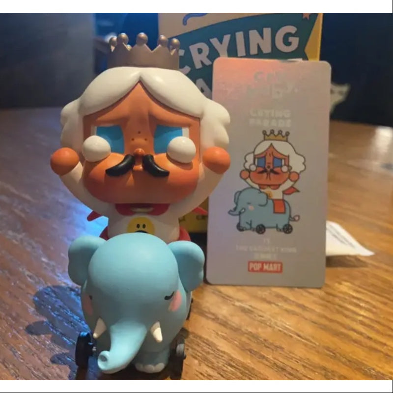 **Crybaby Crying Parade Series Secret THE SADDEST KING (1/144 Scale) – Limited Edition Anime Figure for Collectors, Display & Cosplay Scenes**