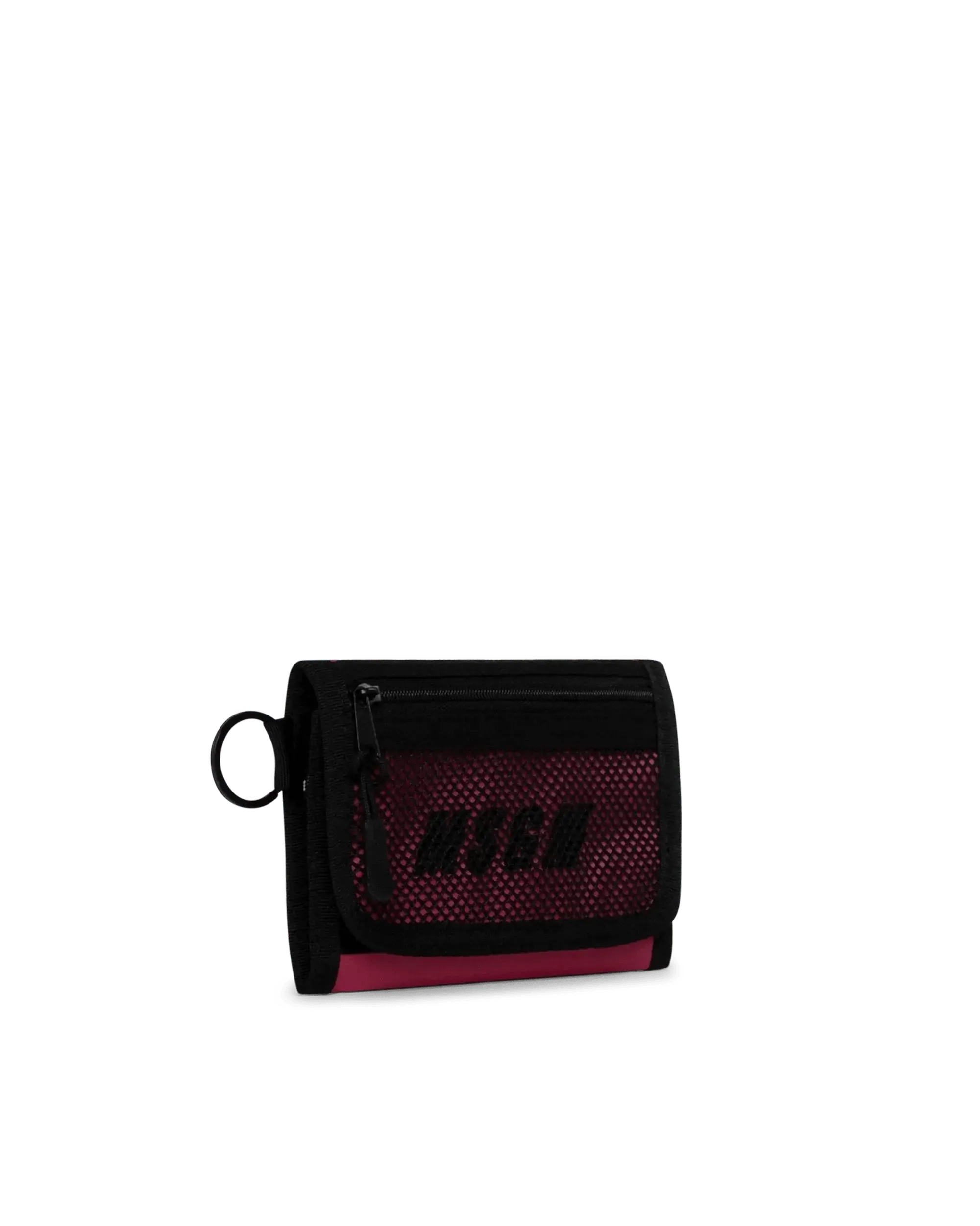 Mesh Front Velcro Wallet - Secure & Stylish Slim Wallet for Men & Women - Perfect for Travel, Gym, and Everyday Use