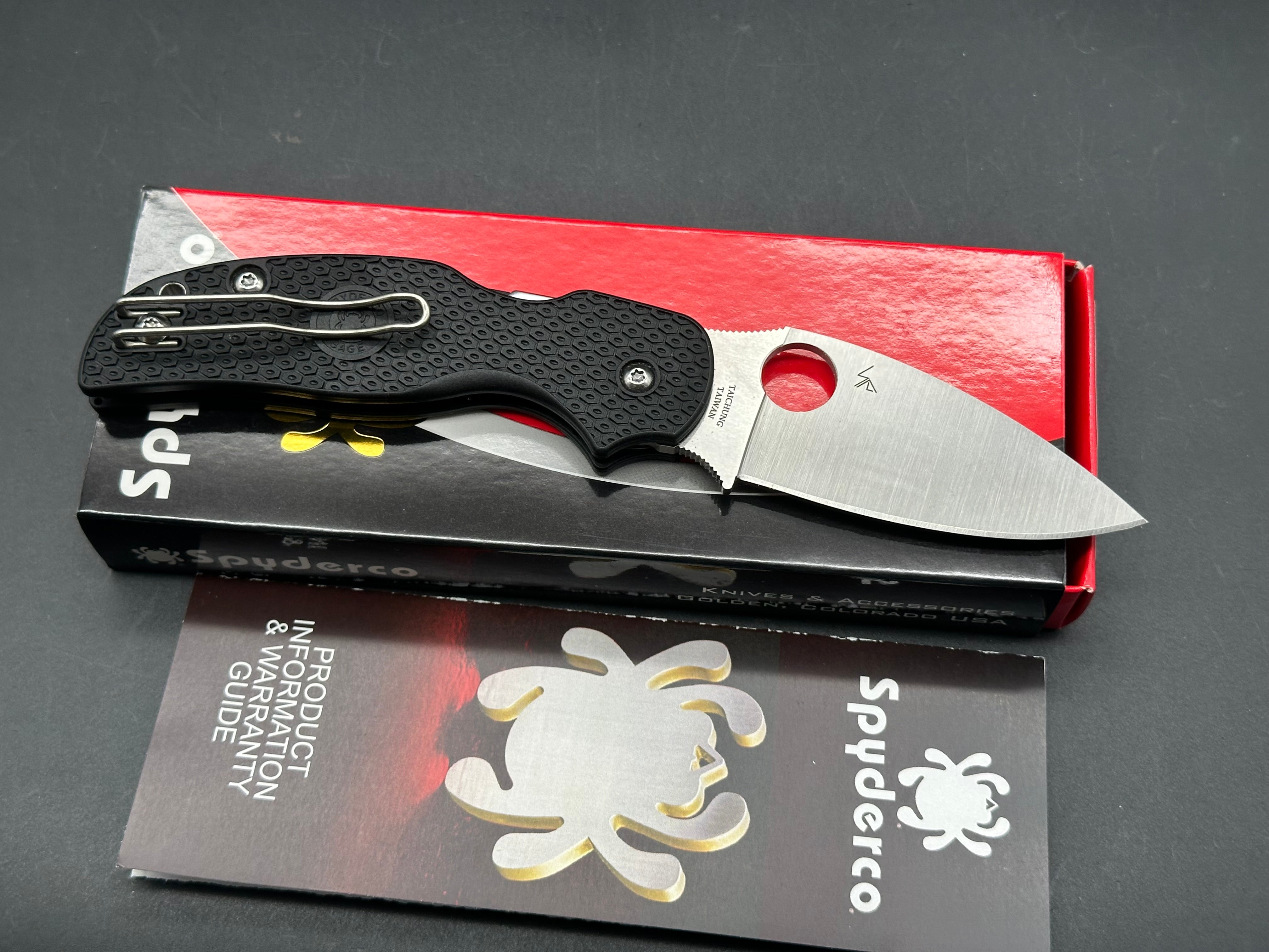 Spyderco Sage 5 Folding Knife - 3