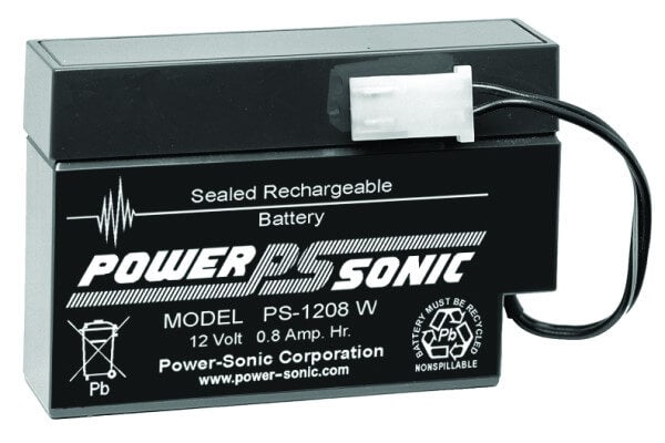 12V 0.8Ah Replacement Battery for Multipower MP0.8 12Amp - Compatible with Wire Lead Terminals - Perfect for Power Tools, Emergency Lights & Backup Power Systems