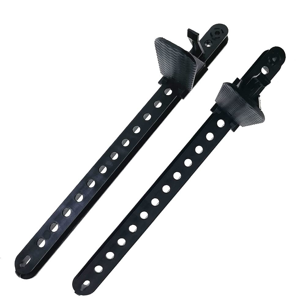 Adjustable Kayak Foot Braces 1 Pair - Replacement Pedals for Kayak, Canoe & Rowing Boat - Durable Kayak Repair Accessories - Perfect for Kayaking, Fishing & Water Sports Adventures