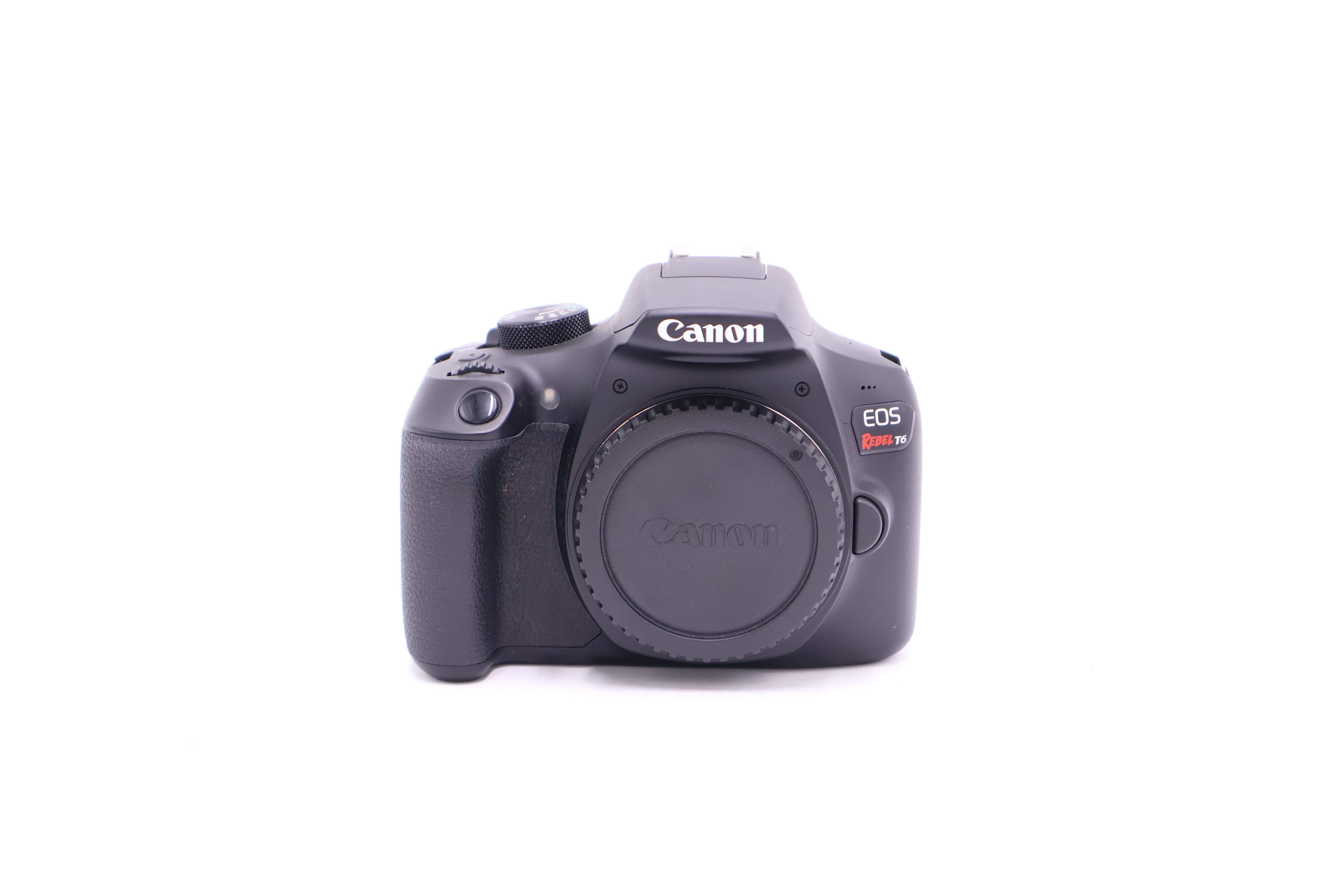 Canon EOS Rebel T6 DSLR Camera Body with Battery - Used Professional Digital SLR Camera for Photography, Vlogging & Travel