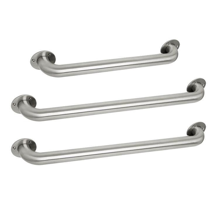 Stainless Steel Grab Bar with Exposed Screws Mounting - 1 1/4
