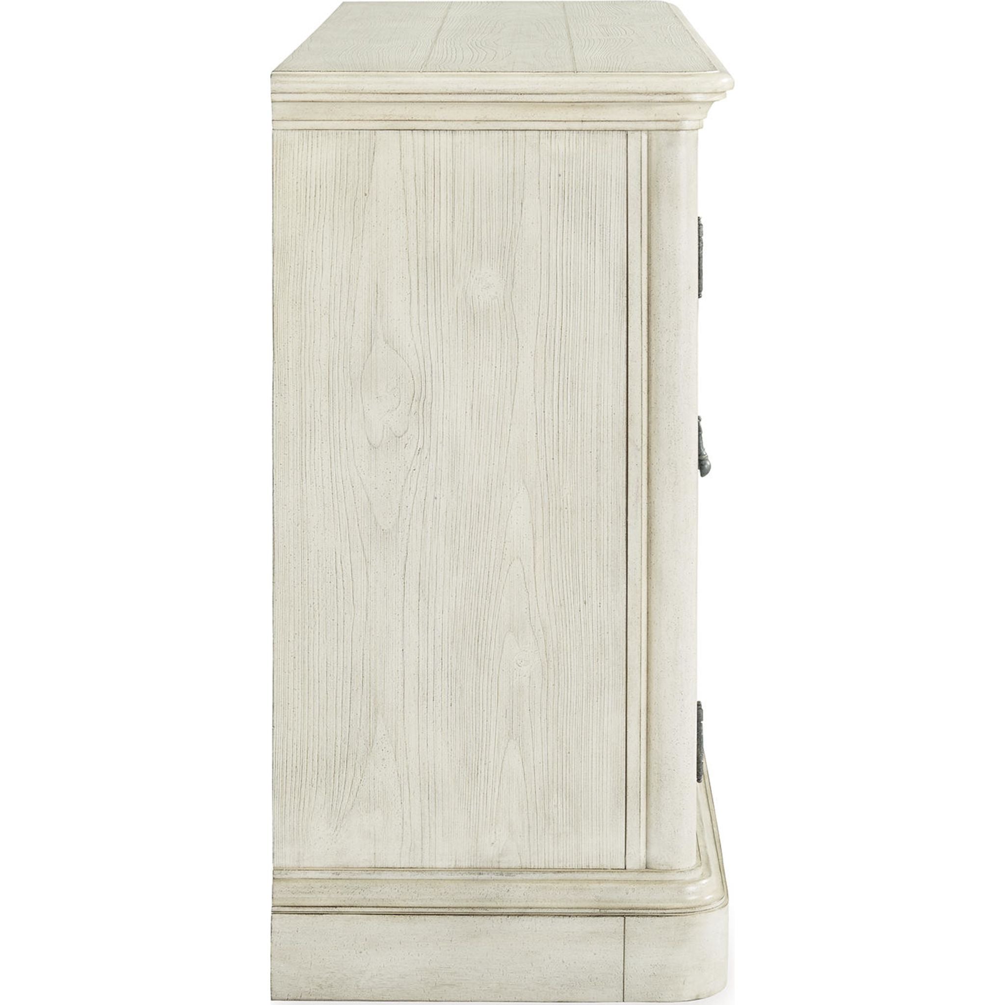 Arlendyne Dining Server Buffet Sideboard - Antique White Finish (D980-60) for Dining Room, Kitchen, or Entryway Storage