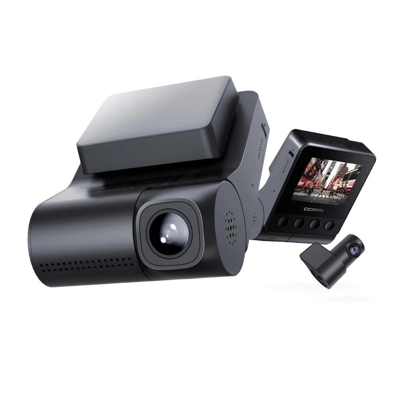 DDPAI Z40 3K UHD 1944P Dash Cam with Rear Camera - Dual Channel Car Recorder, Night Vision, Parking Mode, G-Sensor for Tesla, Toyota, Honda & More - Perfect for Road Trips, Commuting & Security Monitoring