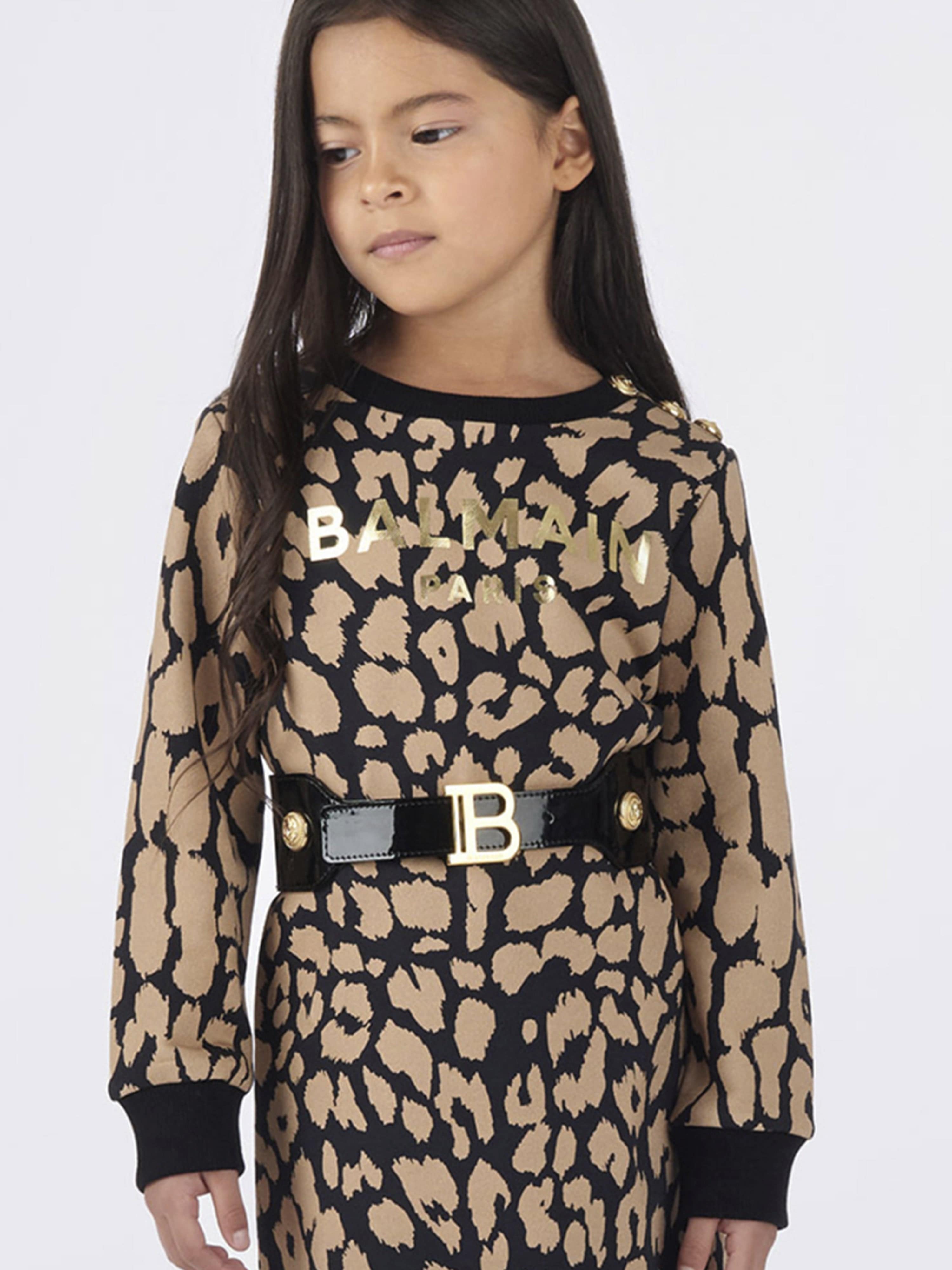 Balmain Black Varnished Leather Belt for Girls - Stylish & Durable Fashion Accessory for School, Parties & Everyday Outfits