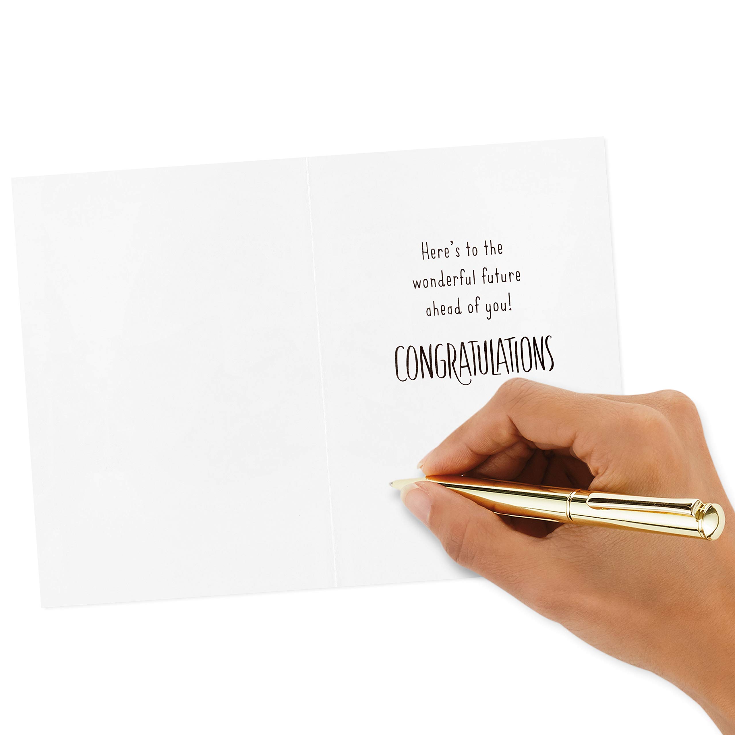 Hallmark Graduation Cards Pack - 8 Inspirational Greeting Cards with Envelopes for Graduates | Perfect for High School & College Graduation Gifts, Commencement Celebrations & Congratulations