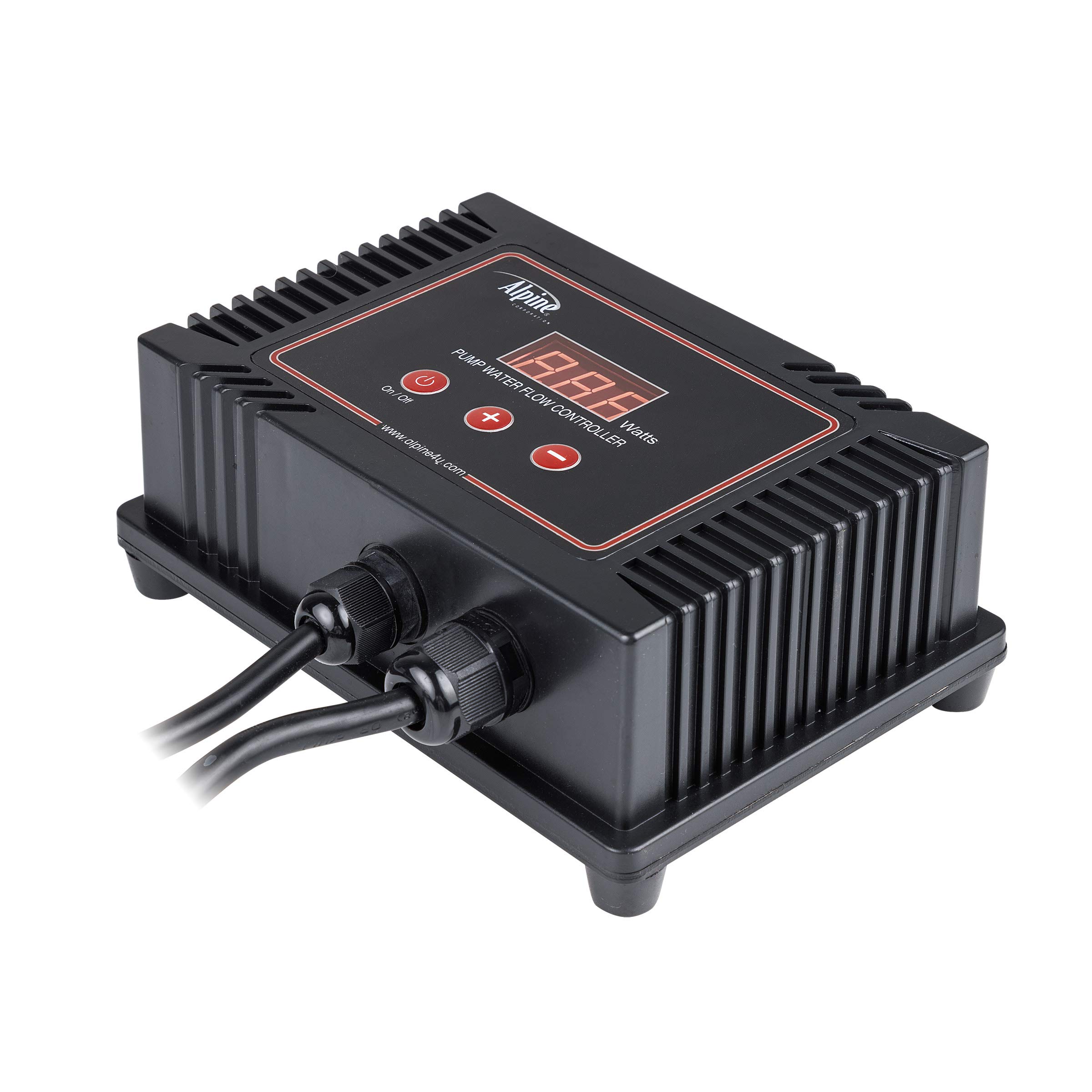 Alpine Corporation 5400GPH Energy Efficient Submersible Pond Pump with Digital Controller & 33ft Power Cord - Ideal for Garden Ponds, Waterfalls & Fountain Decorations