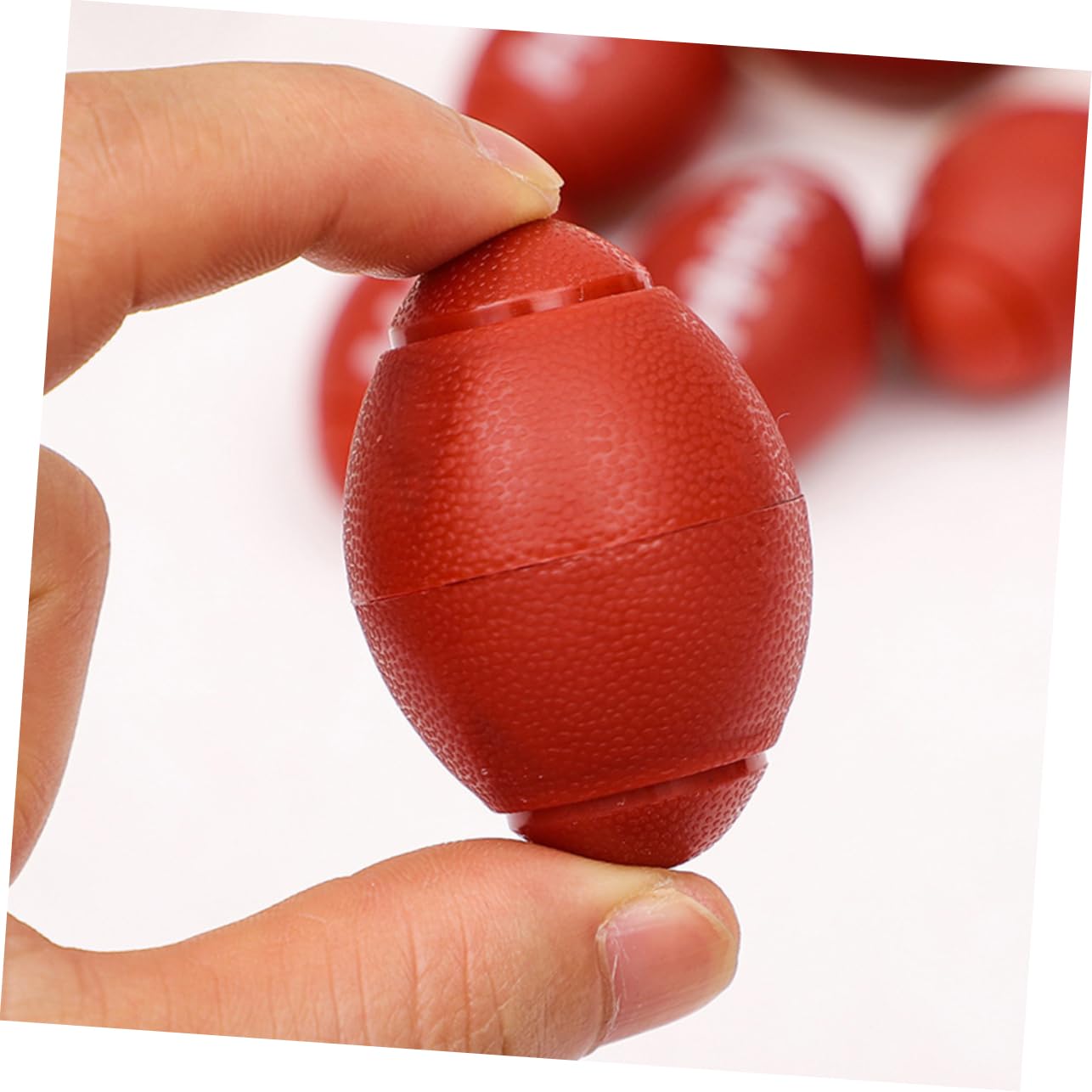10-Piece Mini Rugby Finger Fidget Toys - Stress Relief Sensory Balls for Kids & Adults - Bulk Football Sports Toys for Anxiety Relief, Office, Classroom & Travel Use