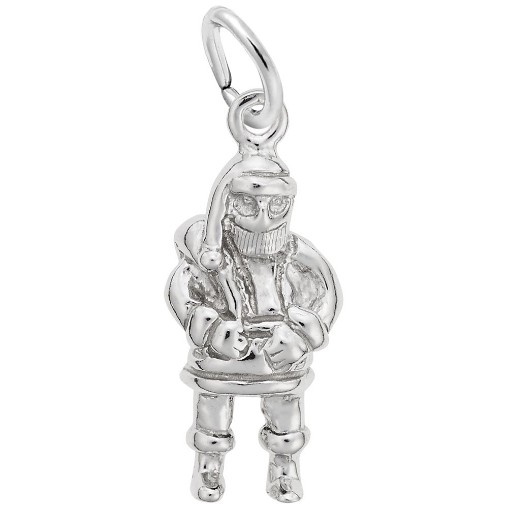 Santa Charm Pendant for Bracelets & Necklaces - Christmas Jewelry Gift for Women & Girls - Perfect for Holiday Parties & Festive Accessories