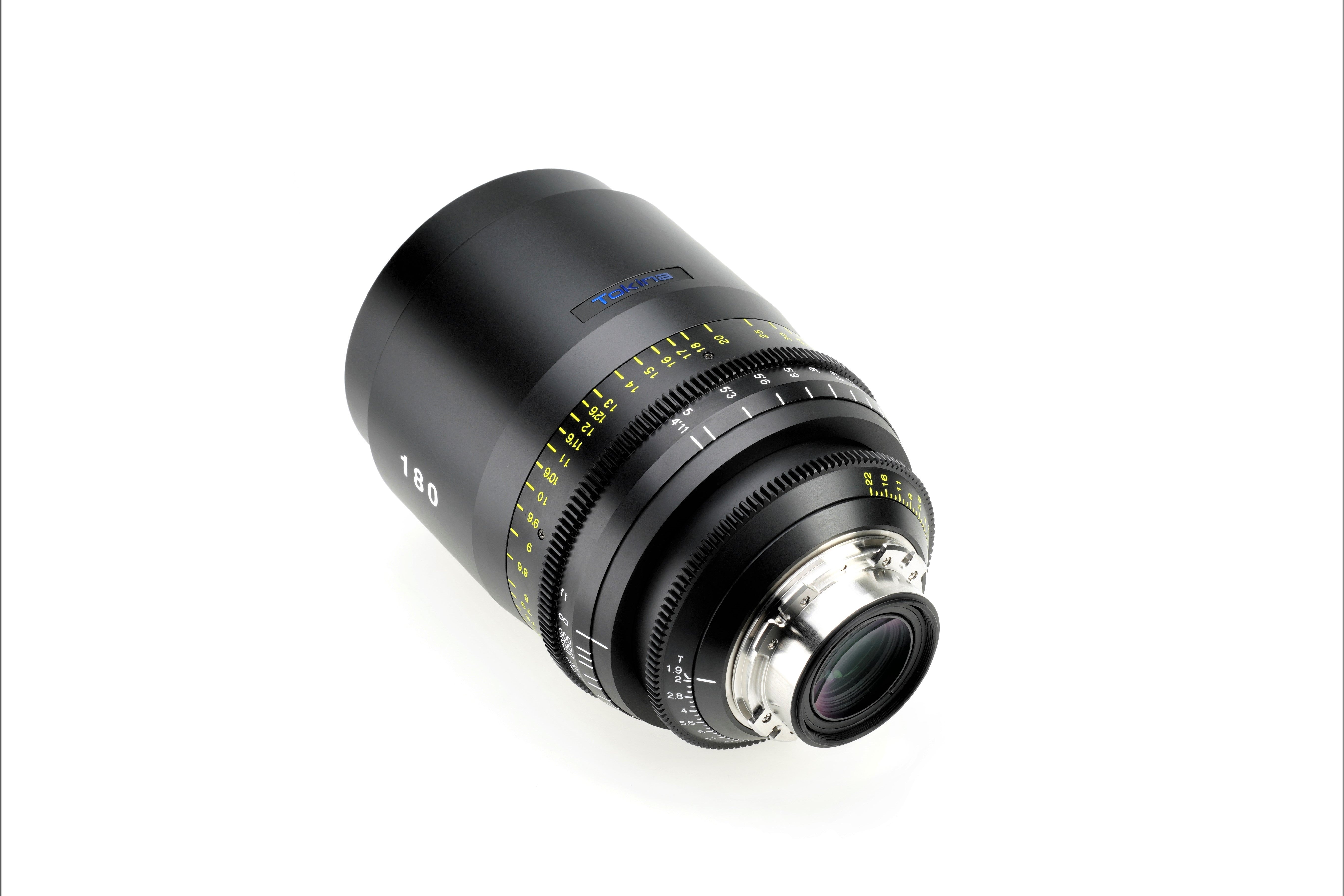 Tokina Cinema Vista 180mm T1.9 LPL Mount Lens - Imperial Focus Scale for Professional Filmmaking & Photography | Perfect for Portraits, Sports & Wildlife Videography