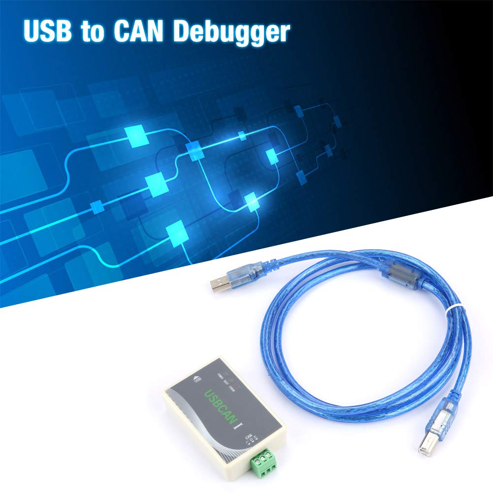 USB to CAN Debugger & Analyzer - Industrial Grade High-Speed CAN Bus Adapter for PC - Connect Standard CAN Networks via USB - Perfect for Automotive Diagnostics, Industrial Automation & Embedded Systems Development