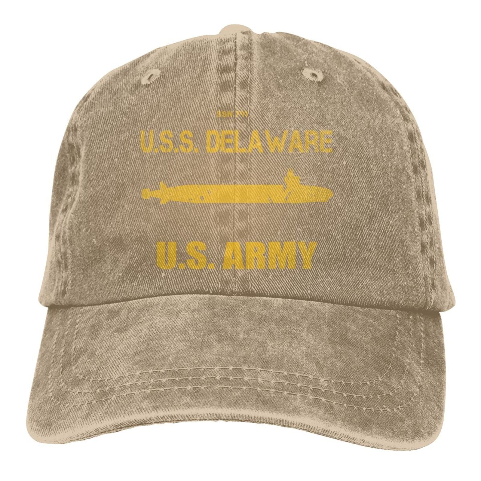 SSN 791 USS Delaware Unisex Baseball Cap - Adjustable Cowboy Hat & Driver Visor for Military Enthusiasts | Perfect for Outdoor Activities, Sports Events & Patriotic Occasions