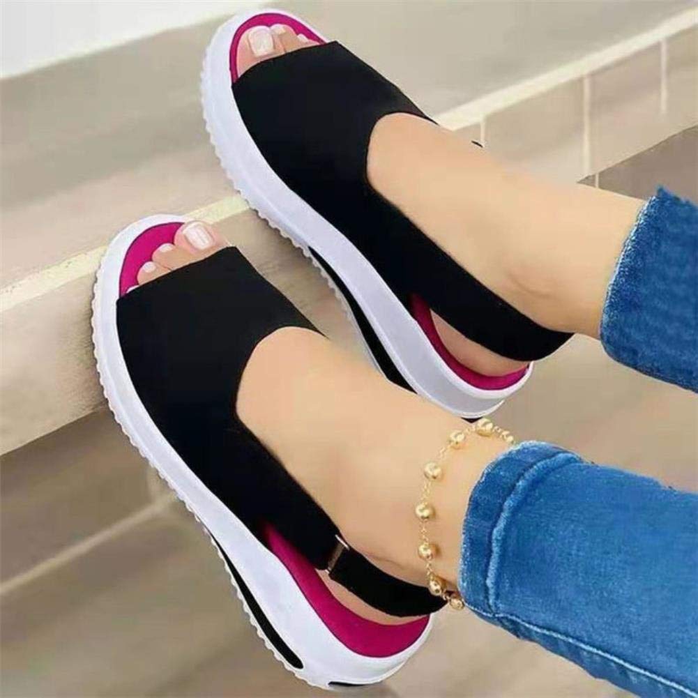 Women's Comfortable Flat Sandals - Soft Stitching Open Toe Beach Sandals for Ladies | Perfect for Summer Vacation, Walking & Casual Outfits