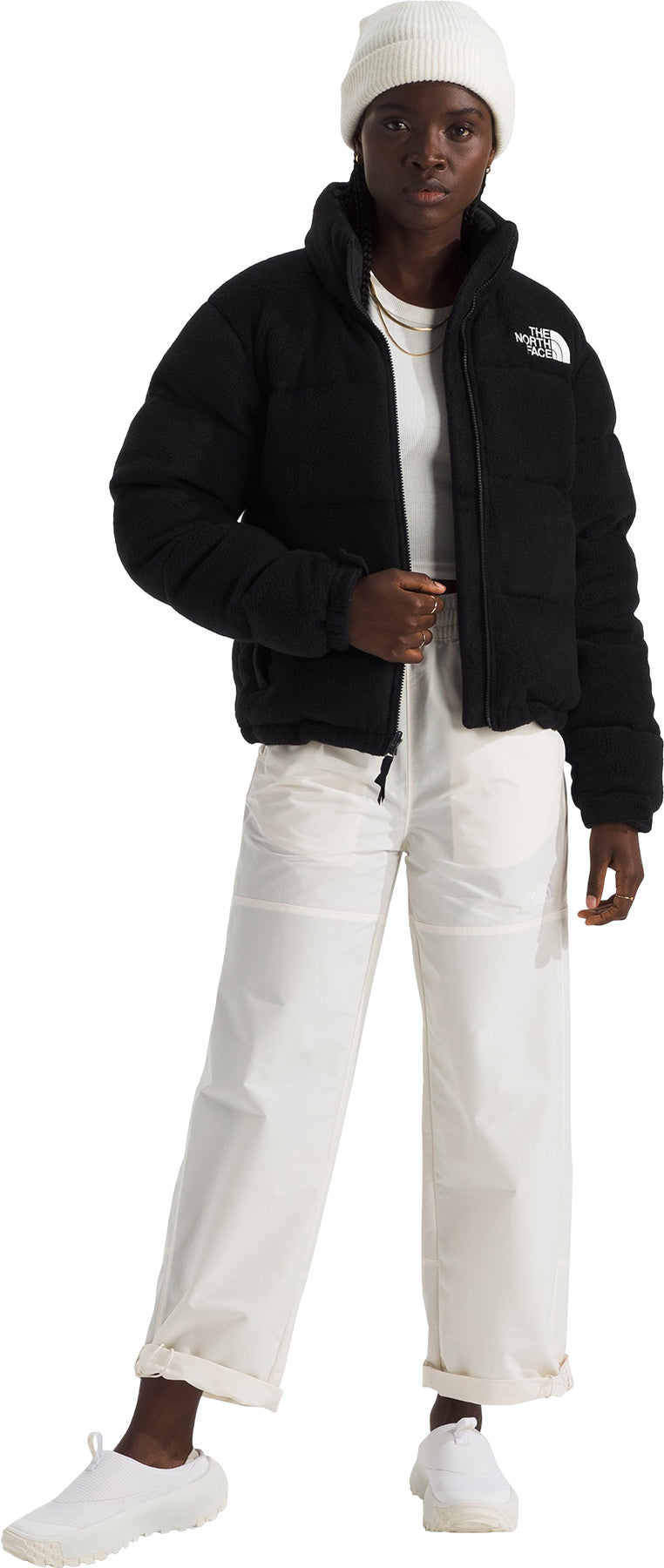 Women's 2000 Polar Nuptse Jacket - Waterproof Winter Coat with Hood, Warm Puffer Down Jacket for Women - Perfect for Skiing, Snowboarding & Cold Weather Outdoor Activities