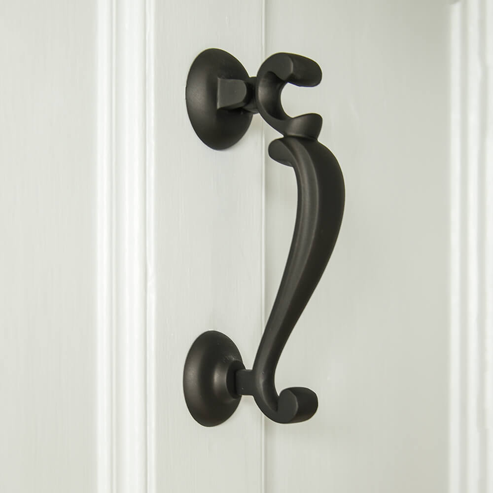 Zero Black Doctors Door Knocker - Premium Matte Black Door Knocker for Home & Office - Perfect for Medical Professionals, Clinics & Hospitals
