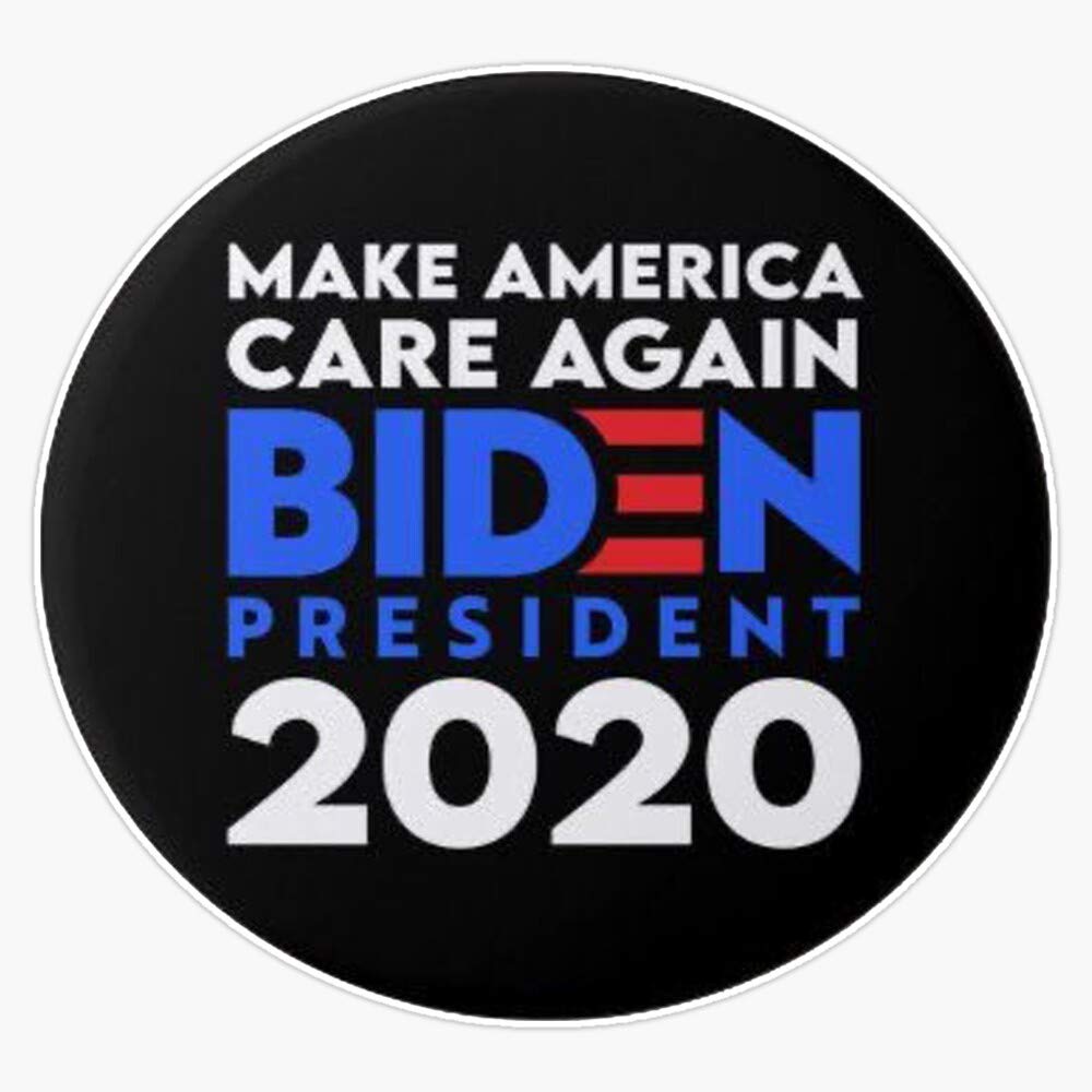 Biden President 2020 Vinyl Bumper Sticker - Waterproof 5