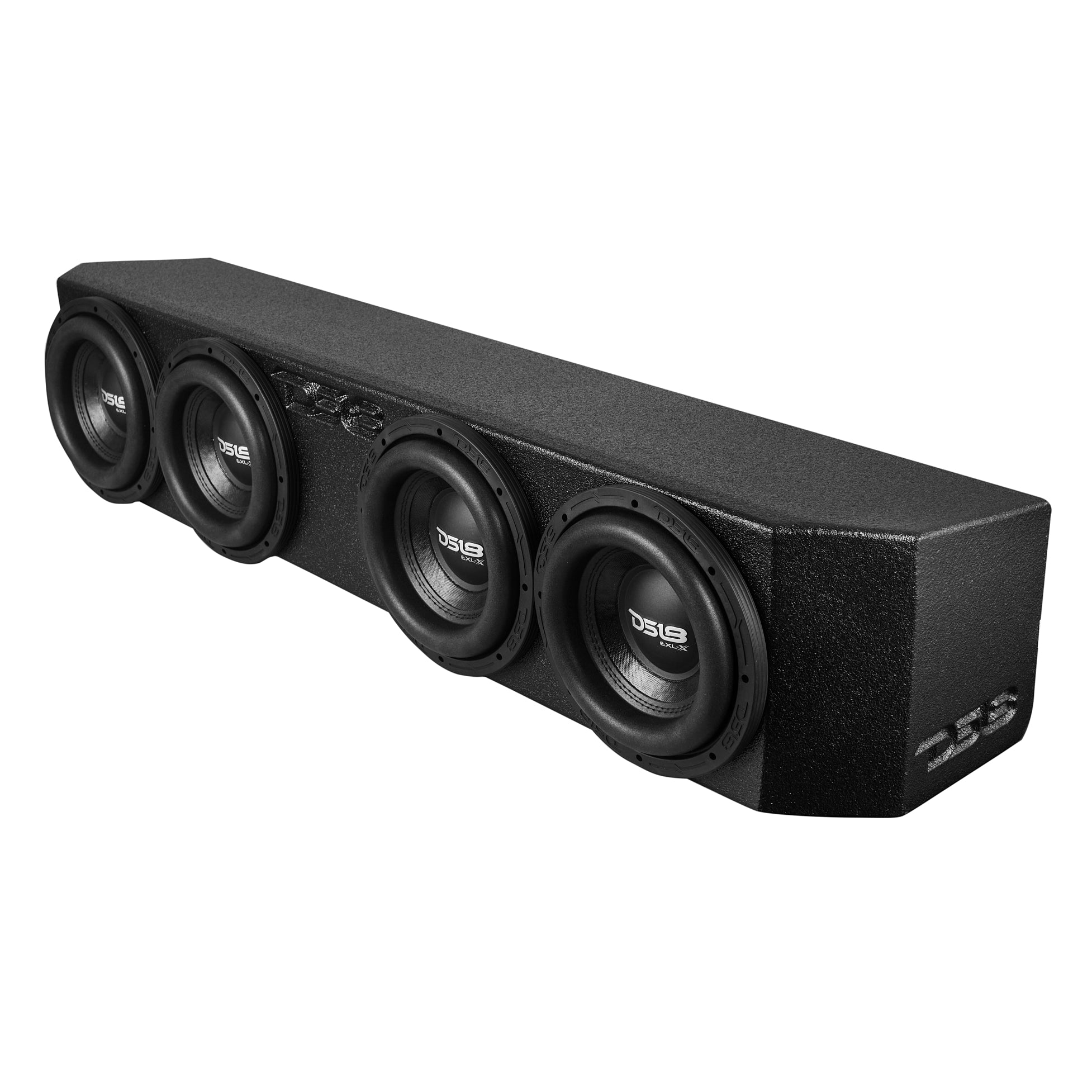 Universal Quadruple 8 Ported Subwoofer Enclosure Box - High Performance Bass for Car Audio & Home Theater Systems - Perfect for Trucks, SUVs, and Custom Car Audio Setups