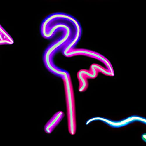 Neon Flamingo
