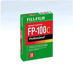Fujifilm FP 100C Professional Instant Color Film Pack - 3.25x4.25 Inch Size, 10 Exposures - Perfect for Instant Cameras, Polaroid Photography, Vintage Shoots & Creative Projects