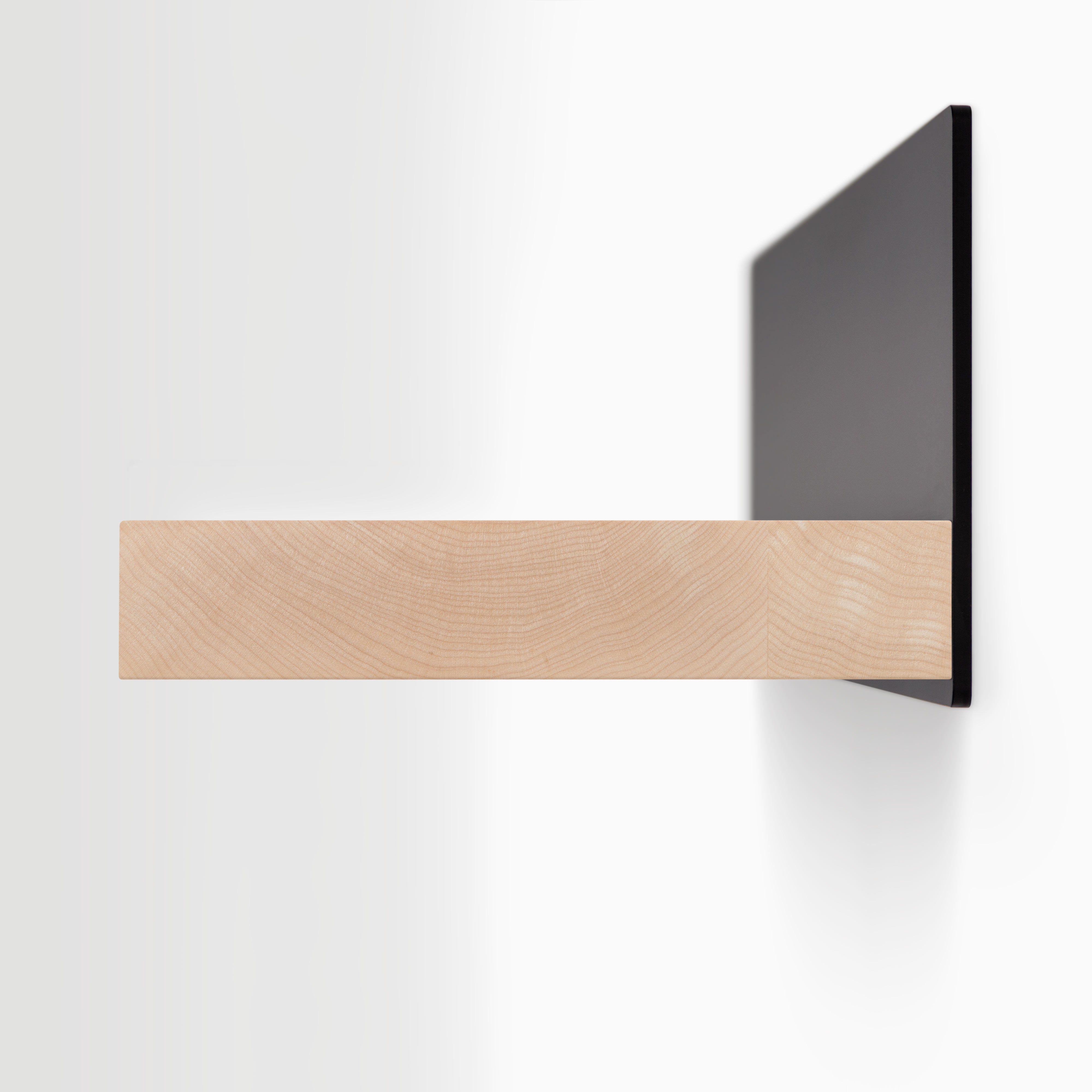 Premium Skaksel Maple Floating Shelf - Natural Wood Wall Shelves for Living Room, Bedroom & Kitchen Decor - Perfect for Displaying Books, Plants & Home Accessories