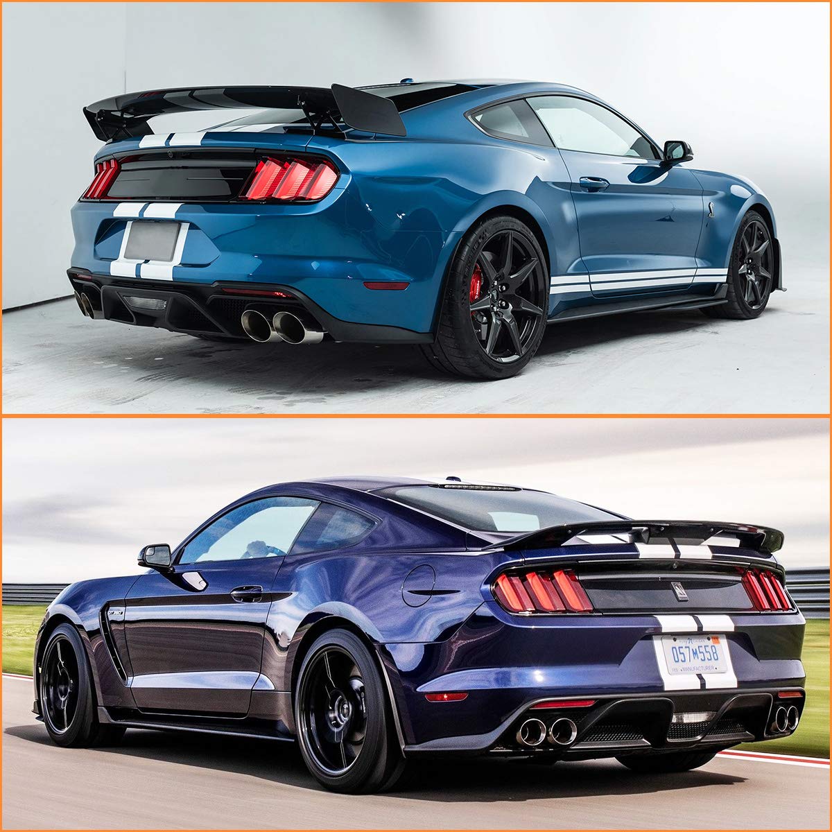 AUTOWIKI LED Tail Lights for 2015-2020 Ford Mustang (US Model) - Red Rear Lamps with Sequential Turn Signals - 2PCS - Perfect for Night Driving & Car Customization