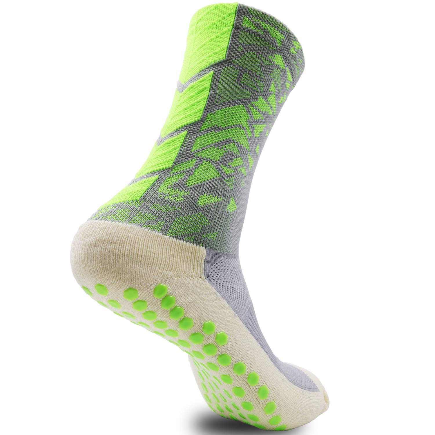 Non-Slip Ankle Socks for Sports & Football - 2/4/8 Pairs Pack with Grip Technology - Perfect for Running, Gym Workouts and Indoor Activities