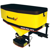 SnowEx Pivot Pro 10.75 cu. ft. Tailgate Spreader SP 1075X - Heavy Duty Salt & Ice Melt Spreader for Trucks - Perfect for Winter Driveway, Parking Lot & Road De-Icing