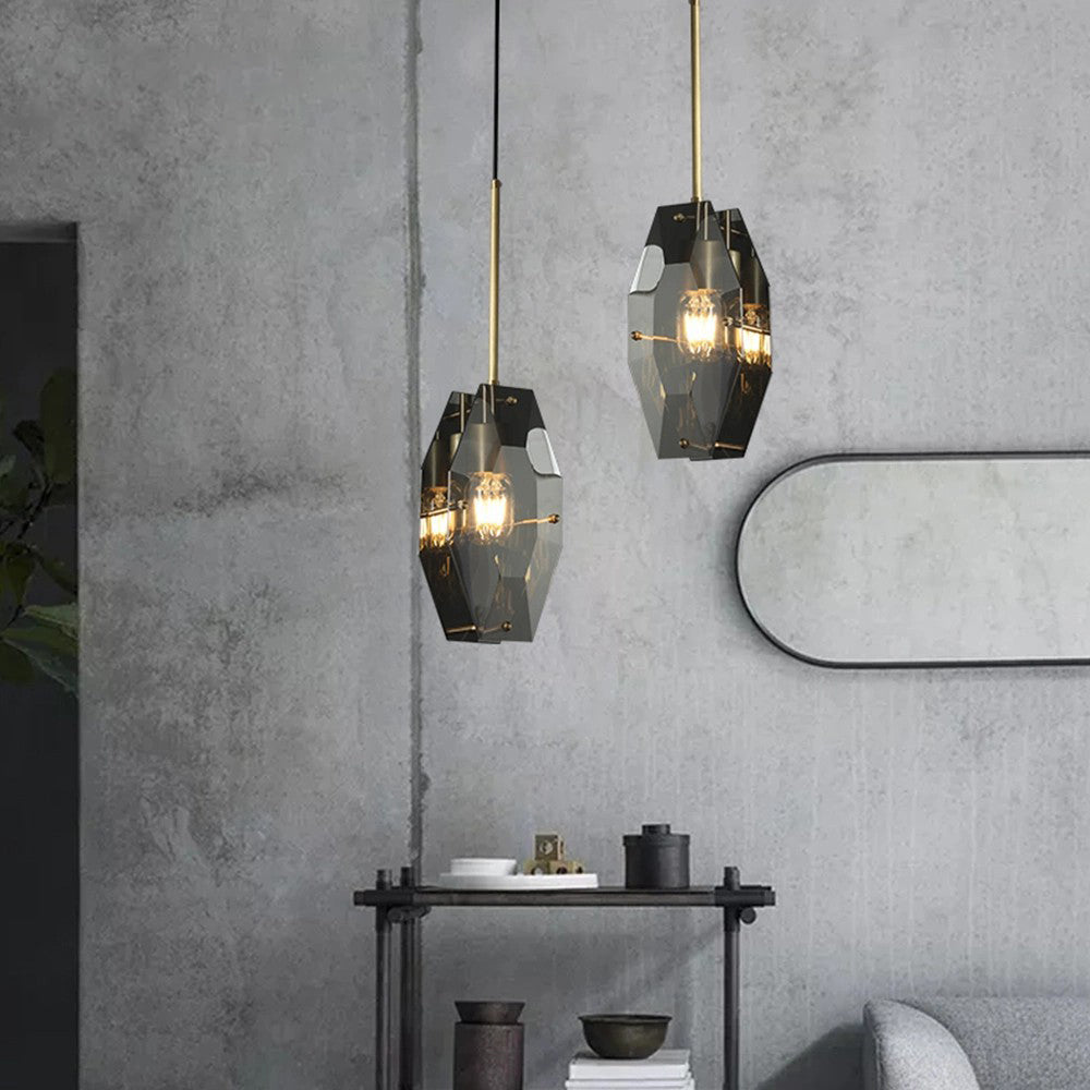 Francaix Modern Pendant Light - Elegant Hanging Ceiling Lamp for Kitchen, Dining Room, Bedroom & Living Room Decor