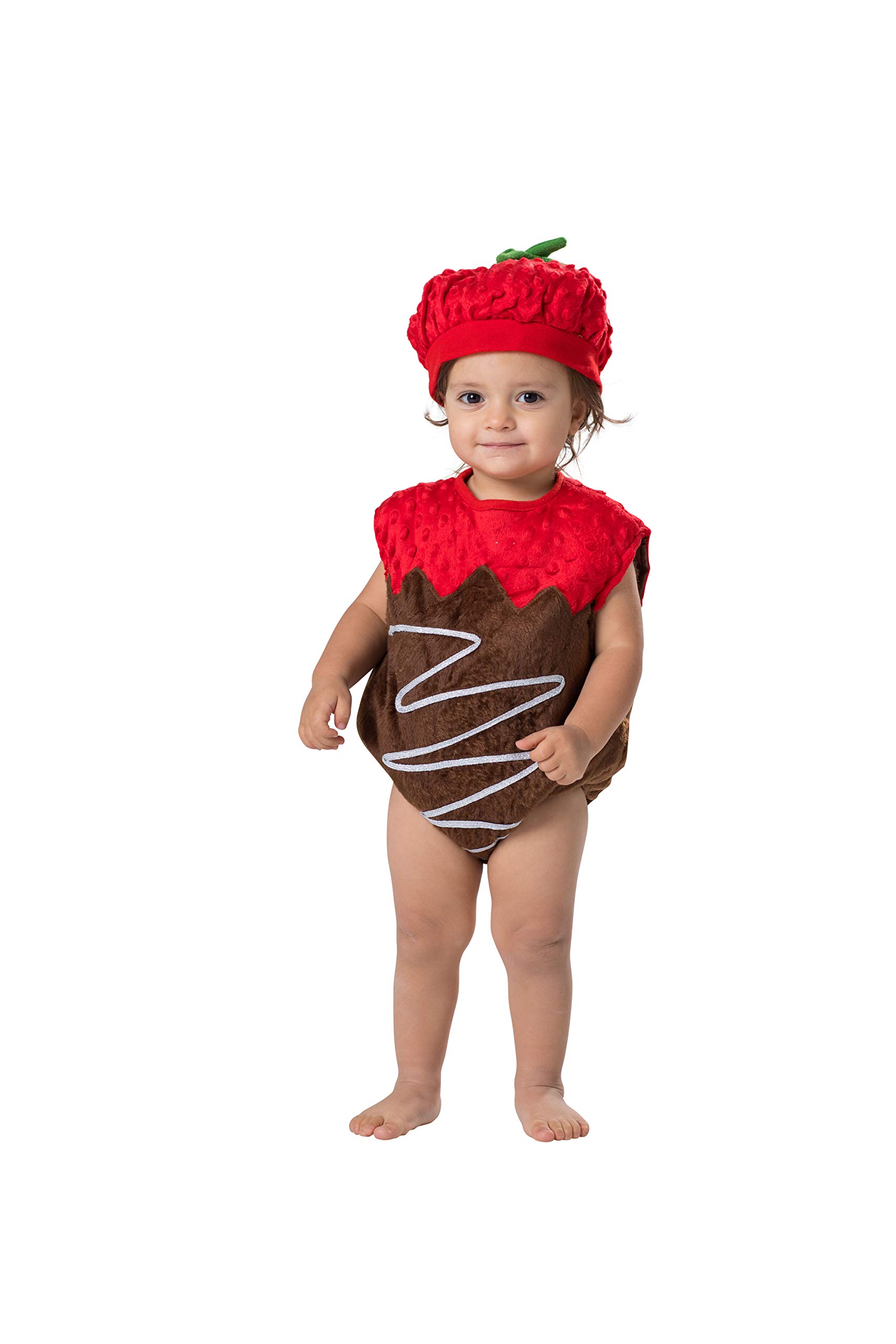 Chocolate Dipped Strawberry Kids Costume - Dress Up for Parties & Halloween