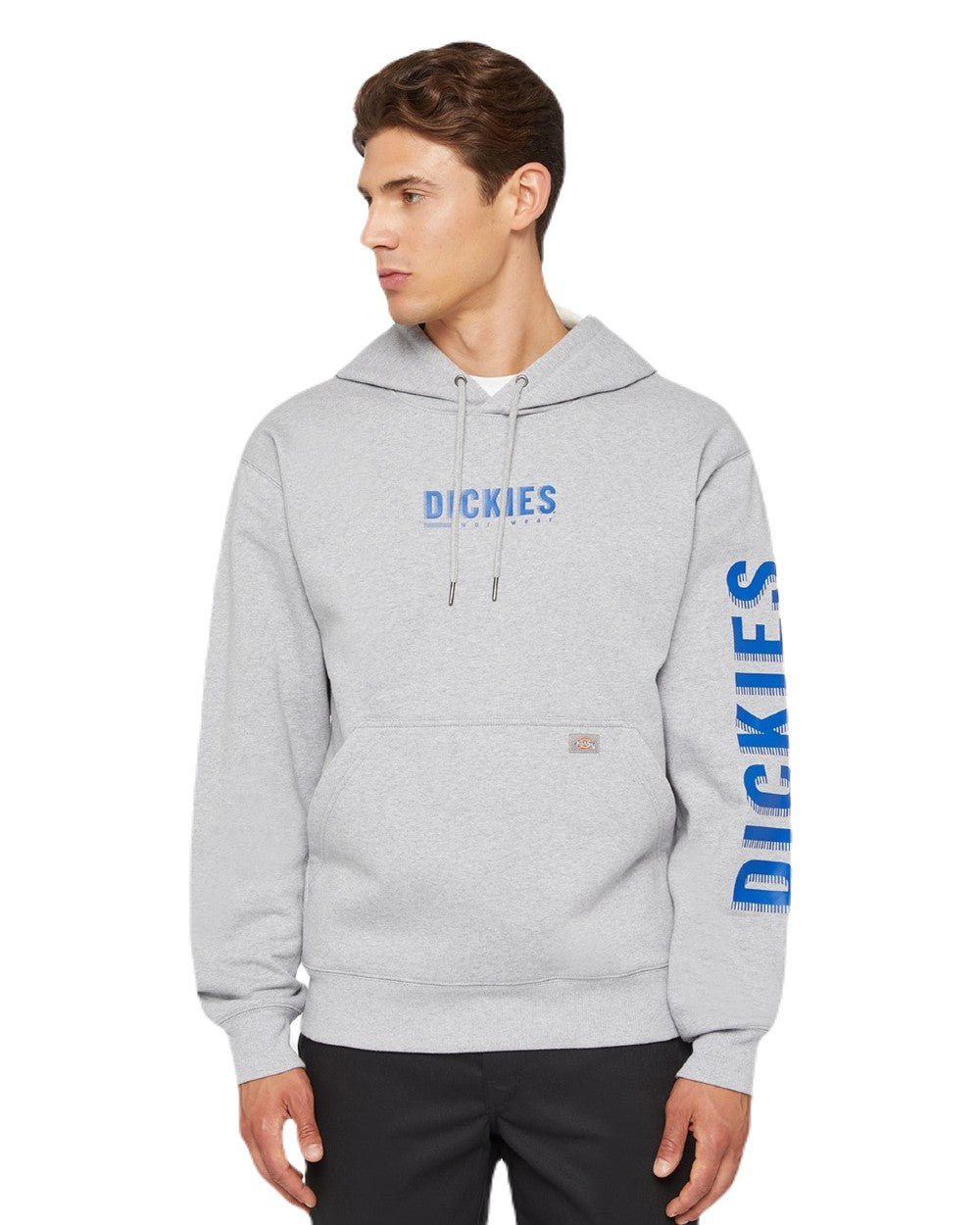 Dickies Men's Water Repellent Workwear Graphic Hoodie - Durable Cotton Blend Hooded Sweatshirt for Construction, Outdoor & Casual Wear