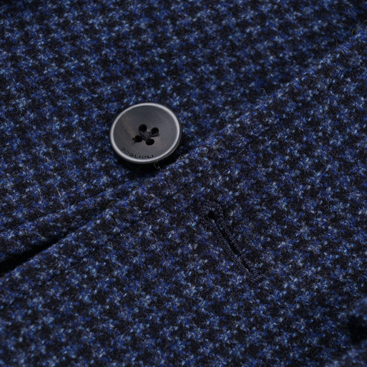 Boglioli Men's Wool Blazer with Quilted Lining - Premium Slim Fit Sport Coat for Business, Office & Formal Occasions