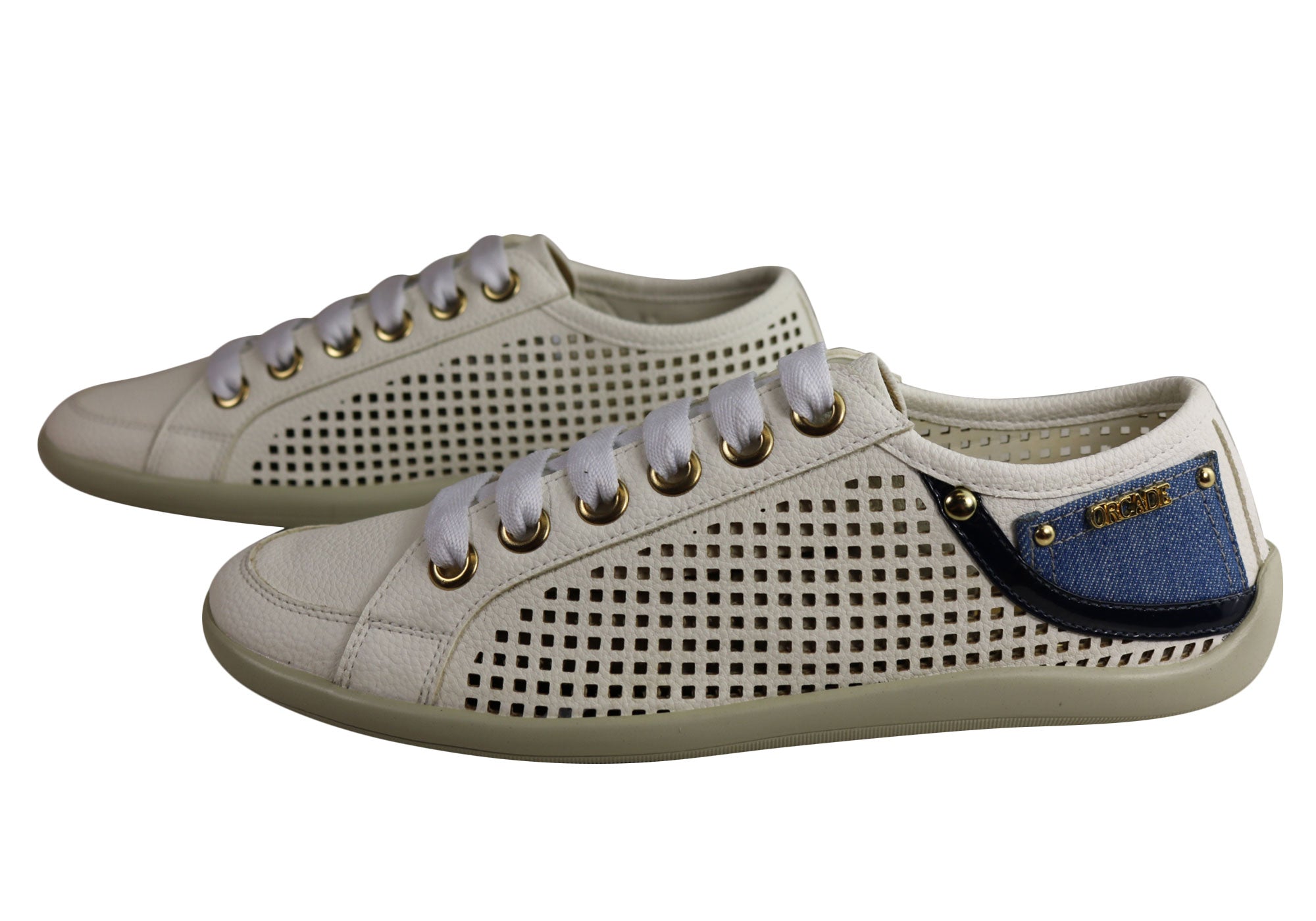 Orcade Jemma Women's Comfortable Lace-Up Casual Shoes - Breathable Walking Shoes Made in Brazil - Perfect for Work, Travel & Everyday Wear
