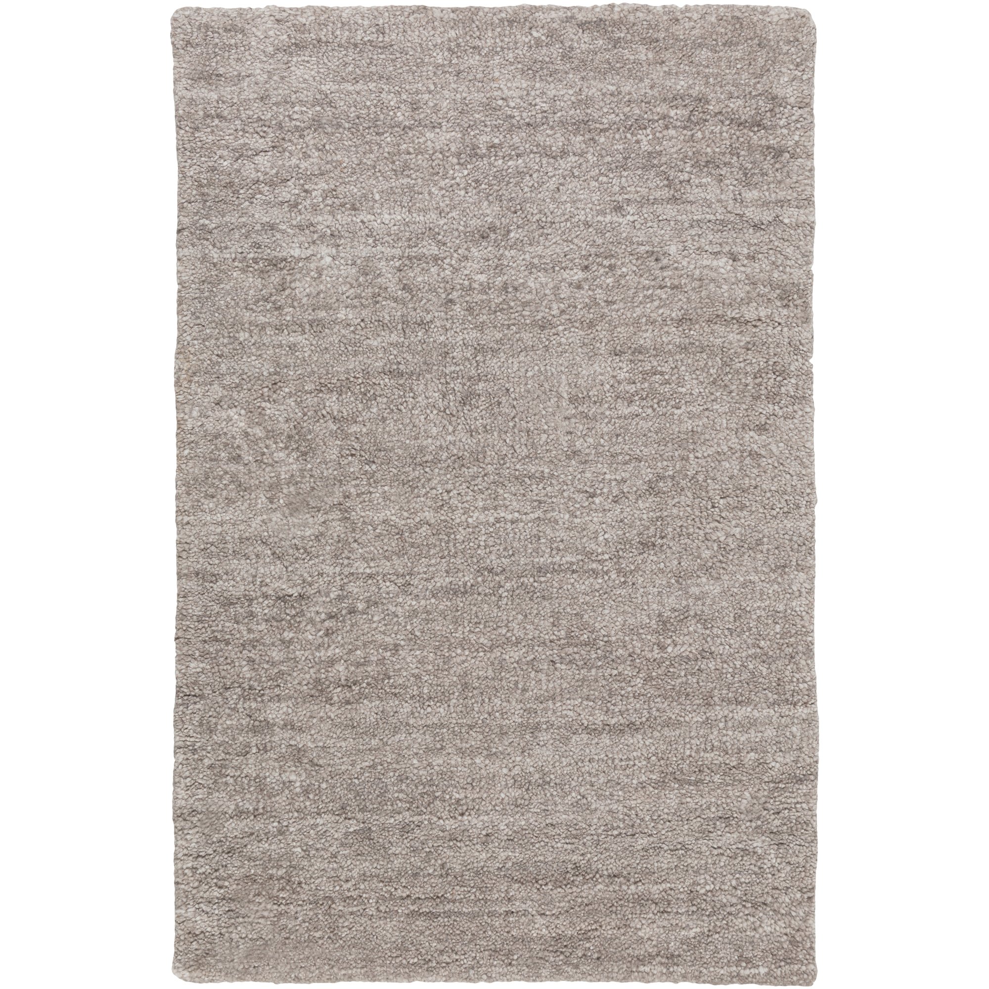 Hand Woven Gray Casual Accent Rug 2x3 Feet - Boho Chic Home Decor for Living Room, Bedroom & Entryway