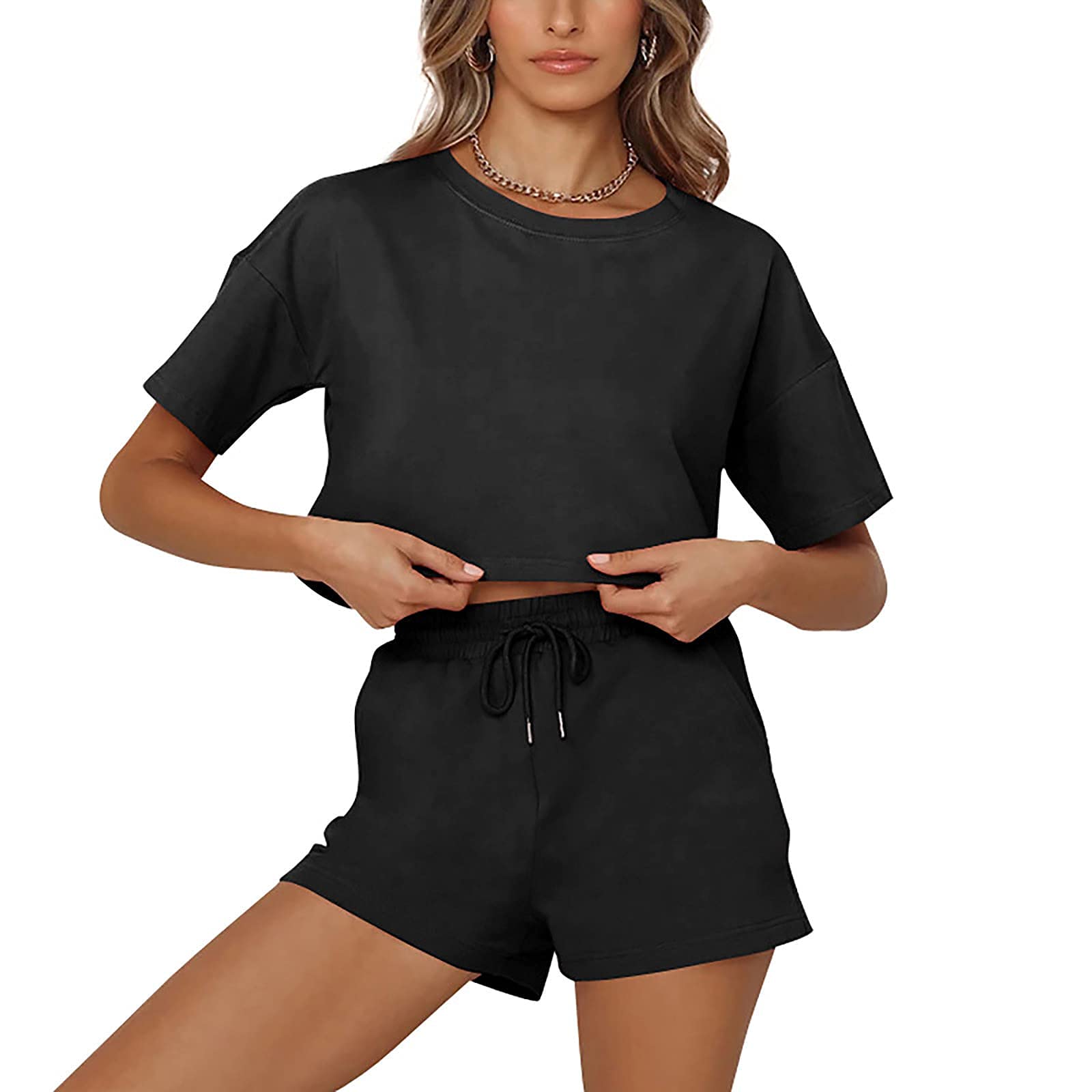Women's 2-Piece Silk Sleepwear Set - Tie Dye Pajama & Lounge Outfit for Comfortable Nightwear & Relaxation | Perfect for Home, Vacation & Spa Days