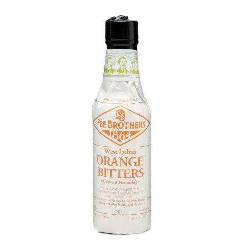 Fee Brothers Orange Bitters 5oz - Premium Cocktail Bitters for Old Fashioned, Margaritas & Mocktails - Perfect Bartender Gift & Home Bar Essential