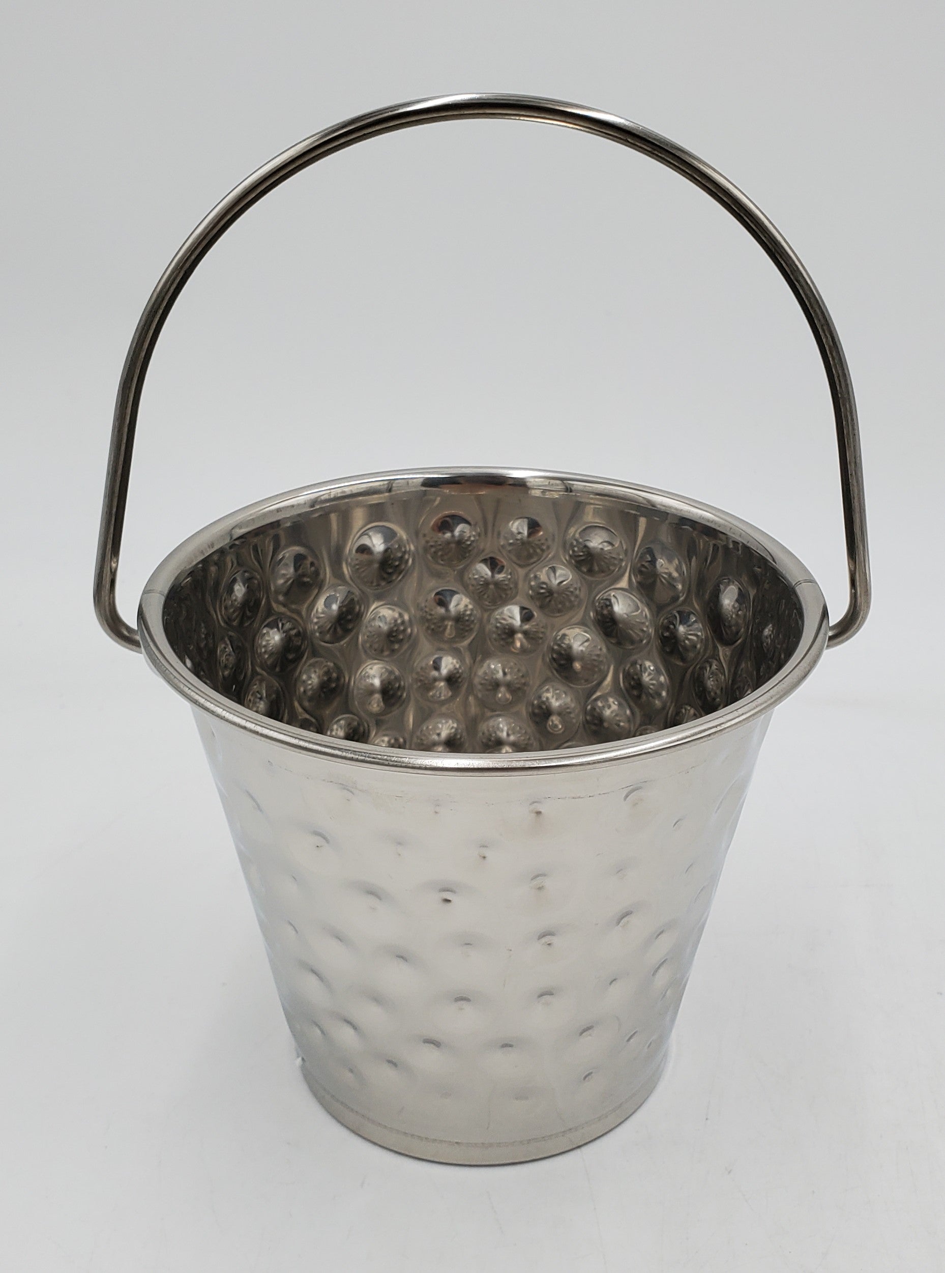 Stainless Steel Small Ice Bucket 5.25x4.75 Inches - Perfect for Parties, Weddings & Home Bar Use