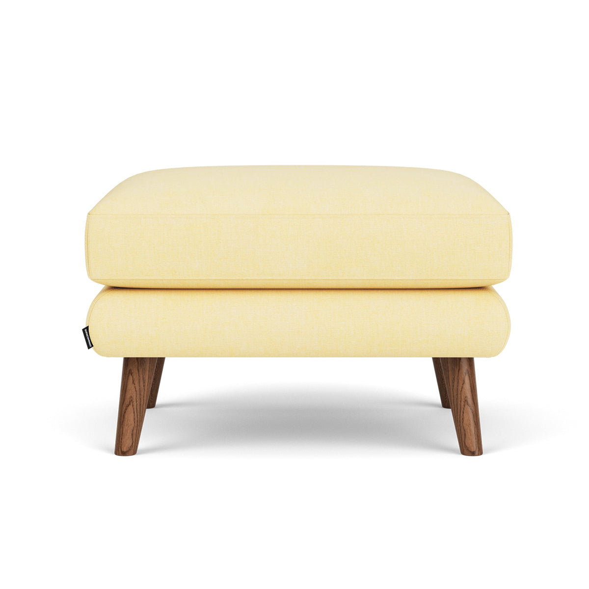 George Fabric Ottoman - Stylish and Comfortable Footrest, Storage Bench for Living Room, Bedroom, or Office - Perfect for Relaxing, Extra Seating & Home Organization