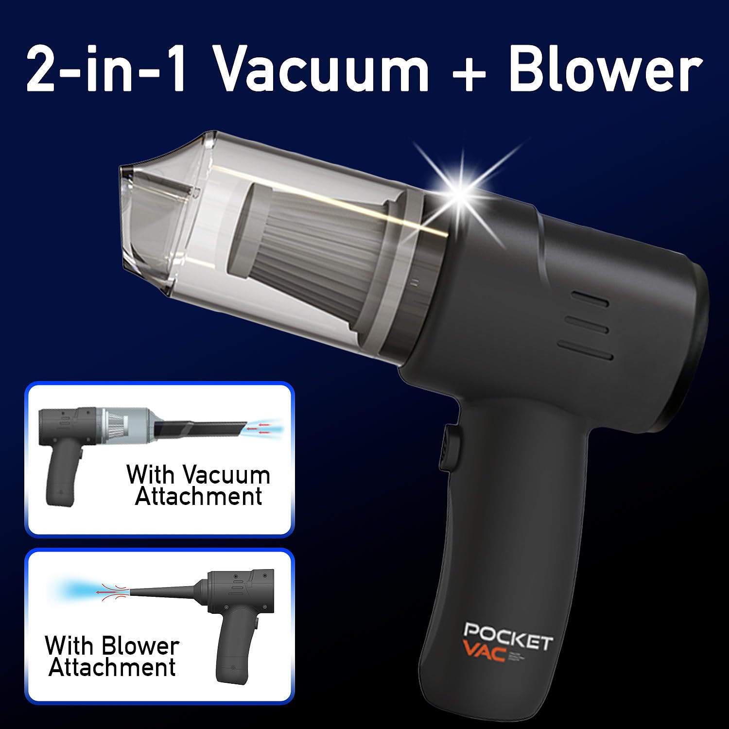 **Wireless Handheld Vacuum Cleaner - Compact & Lightweight for Home, Kitchen, Car, Upholstery, Pet Hair & Dust - Perfect for Quick Cleanups & Tight Spaces**