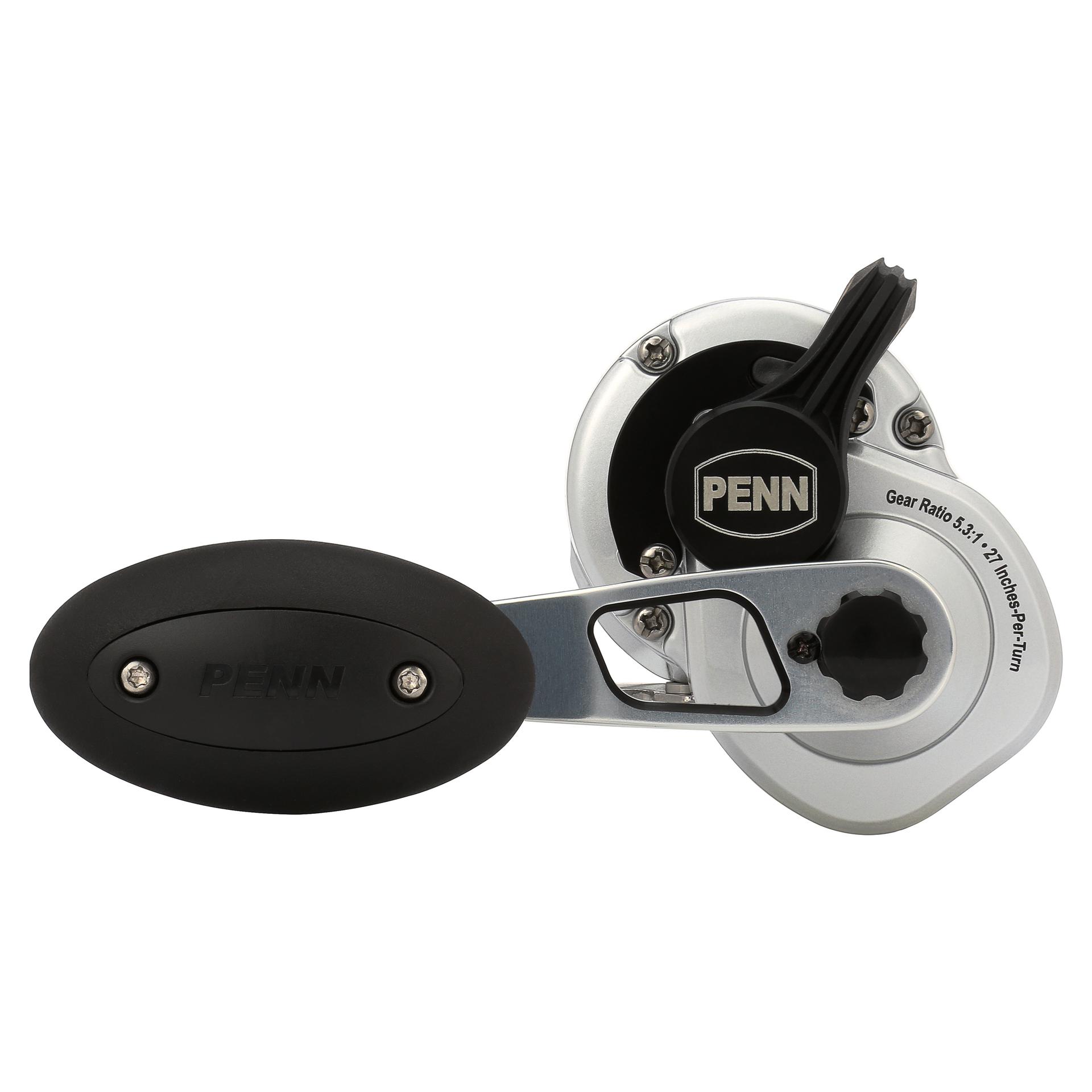 Penn Fathom II Lever Drag Conventional Fishing Reel - Saltwater & Freshwater Trolling Reel for Offshore & Inshore Fishing - Perfect for Deep Sea, Surf Casting & Boat Fishing